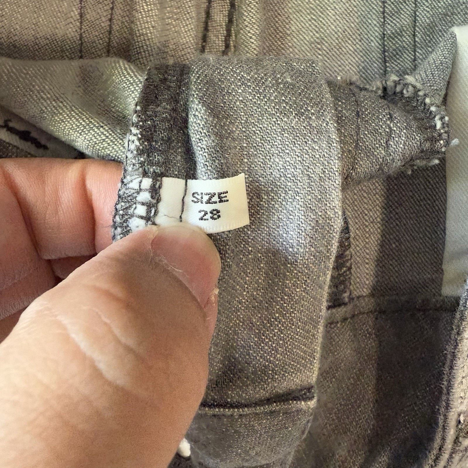 Koho KohZo Denim Series 004 Jeans 28 Gray Slim Made in Japan Size US 28 / EU 44 - 5 Thumbnail