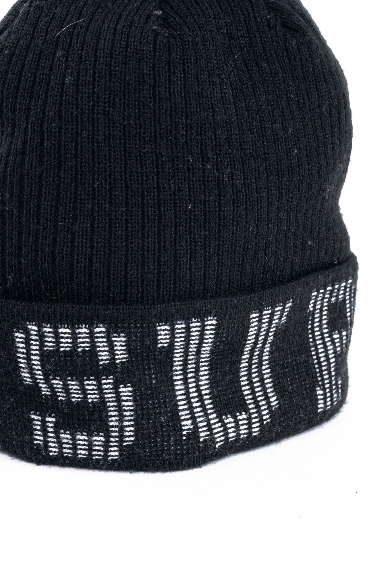 Supreme Supreme FW17 Black Grid Logo Beanie Size ONE SIZE - 4 Thumbnail