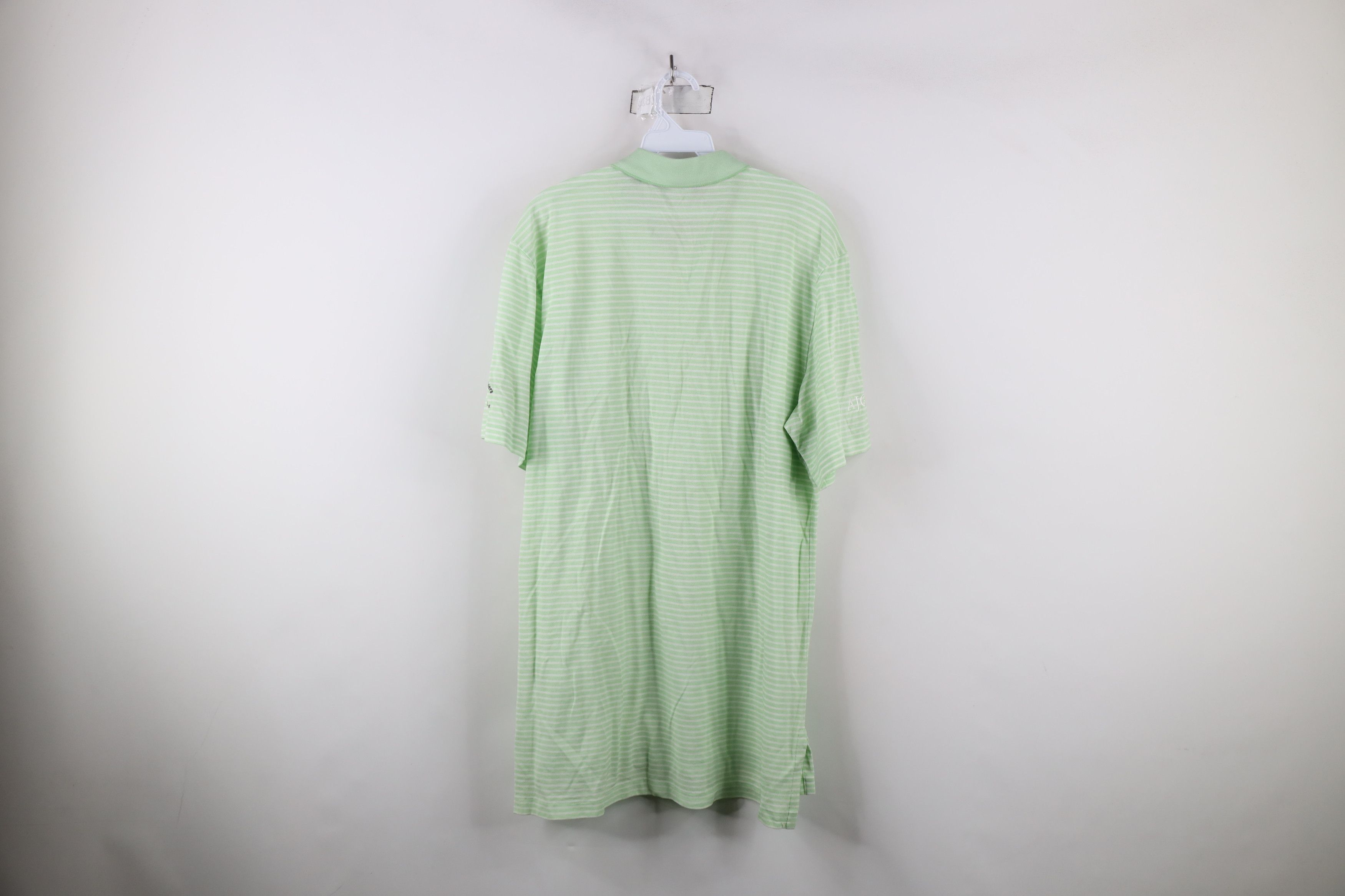 Ralph Lauren × Vintage Polo Golf Ralph Lauren Striped AJGA Bluegrass Junior Polo Size US L / EU 52-54 / 3 - 10 Thumbnail