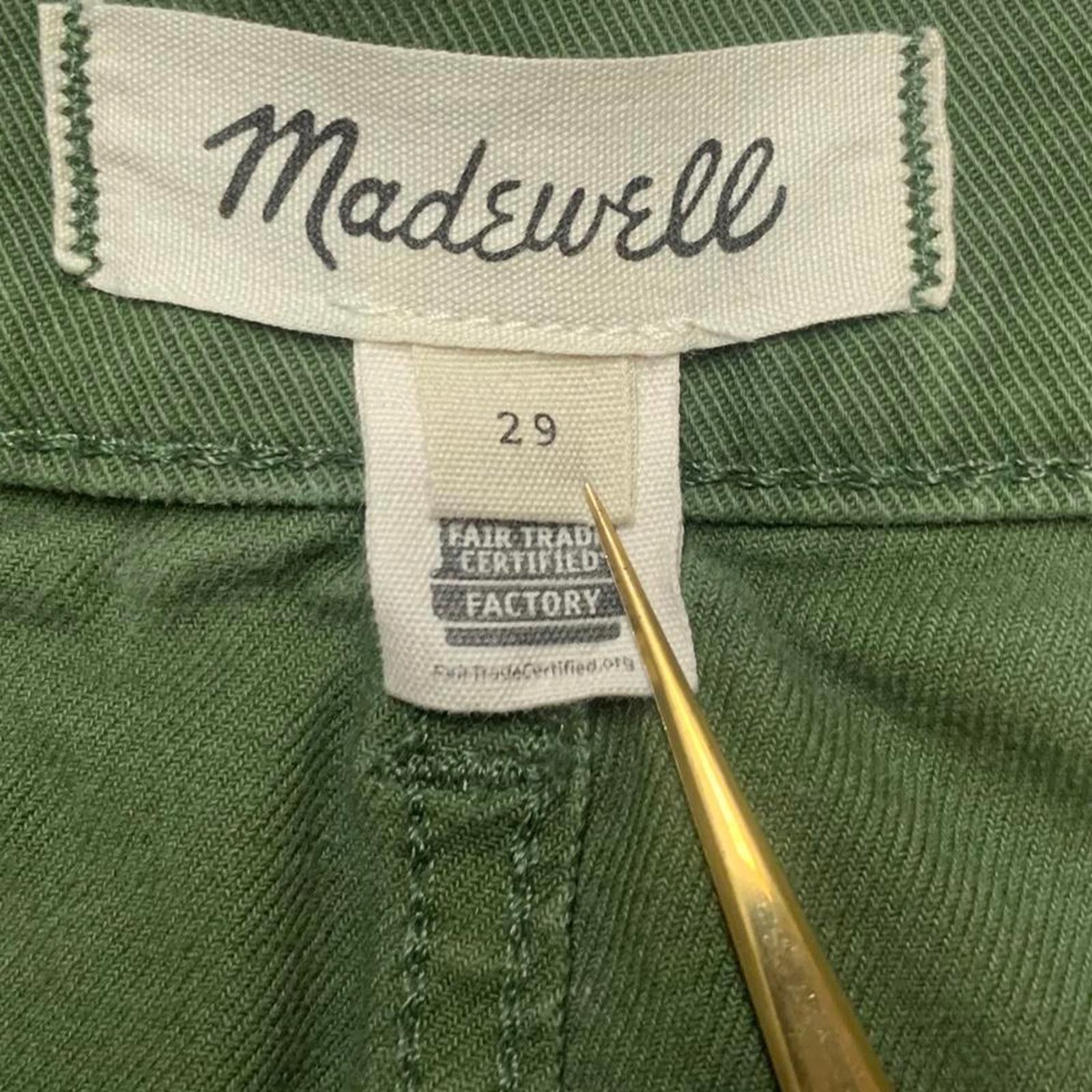 Madewell Madewell Women's Sz 29 Olive Green Shorts W30 Size 29" - 4 Thumbnail