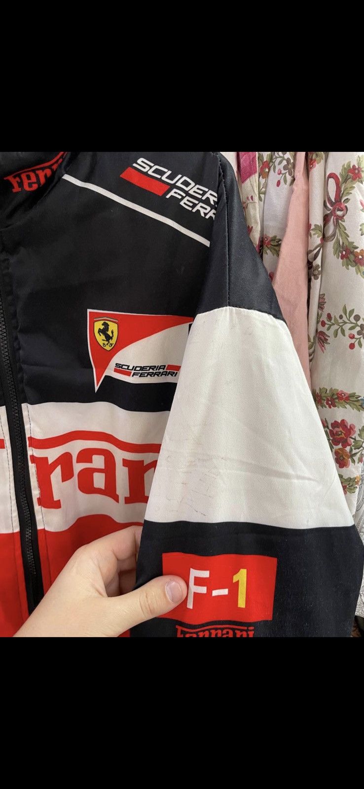 Vintage Vintage Racing Ferrari jacket big logo size L Size US L / EU 52-54 / 3 - 2 Thumbnail