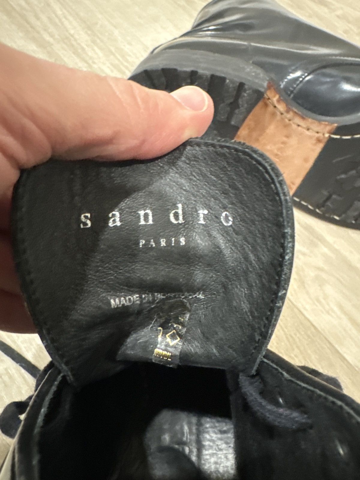 Sandro Sandro Black patent boots Size US 9 / EU 42 - 5 Thumbnail