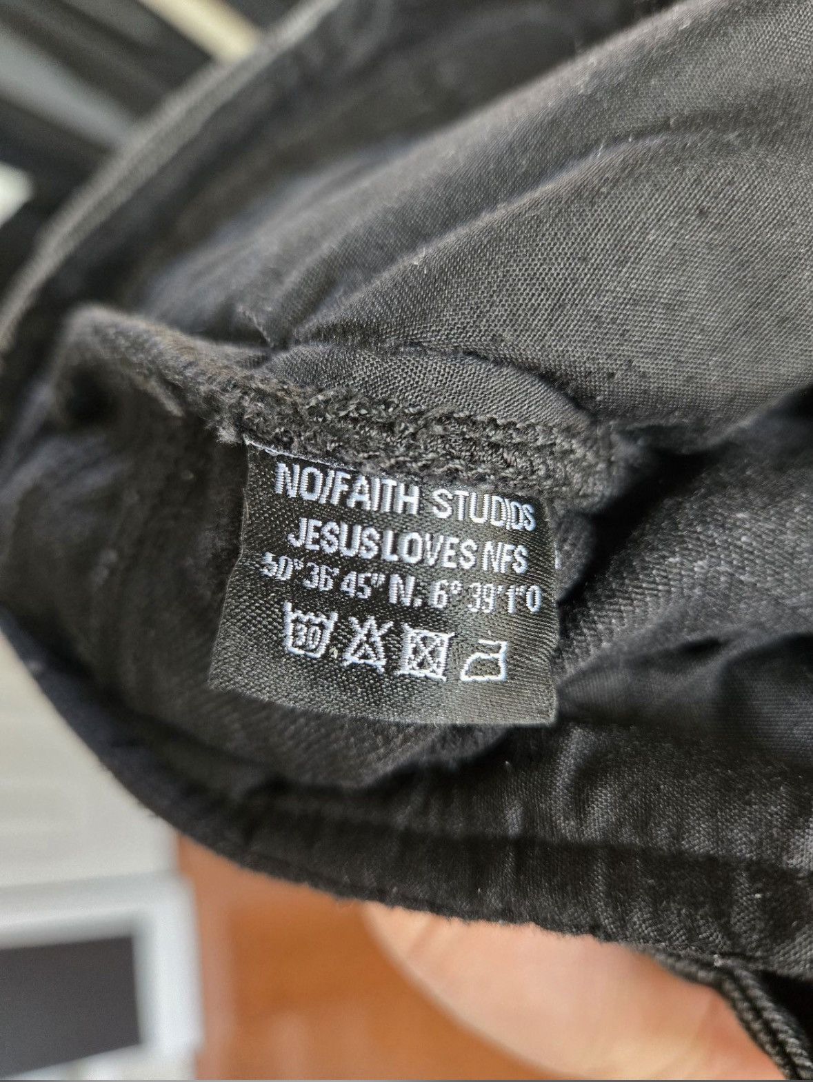 No Faith Studios no faith studios heavy wave denim Size US 32 / EU 48 - 7 Thumbnail