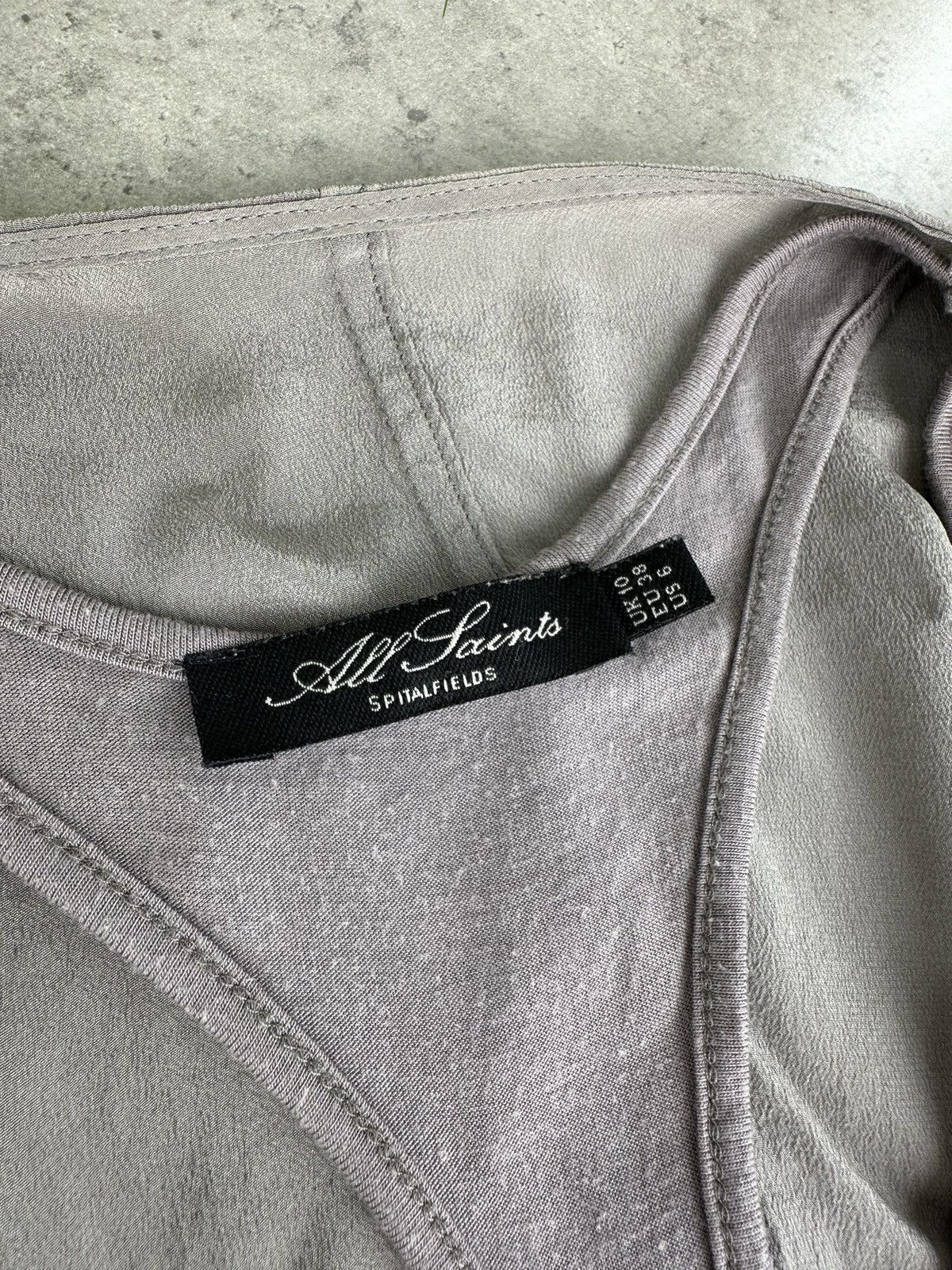 Allsaints Allssints Silk Mini dress Size S / US 4 / IT 40 - 3 Thumbnail