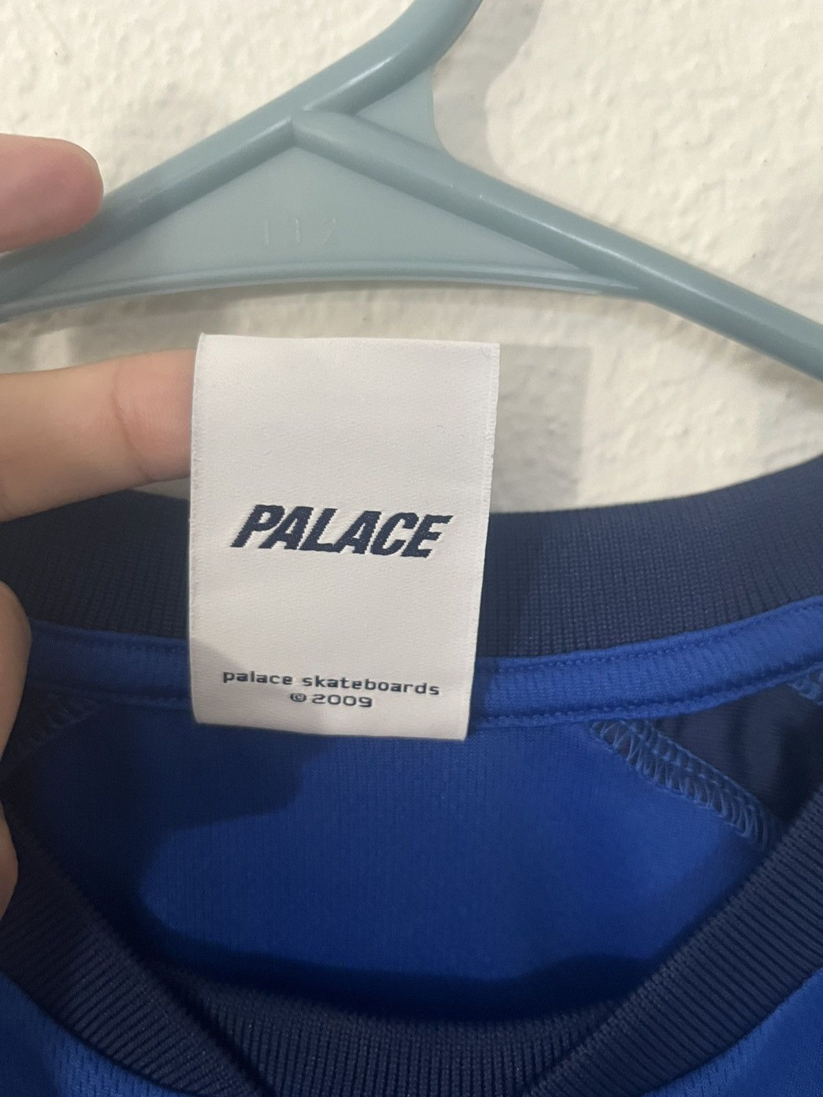 Palace Palace Skateboards Pen Pals Jersey Blue Soccer Football Size US M / EU 48-50 / 2 - 4 Thumbnail