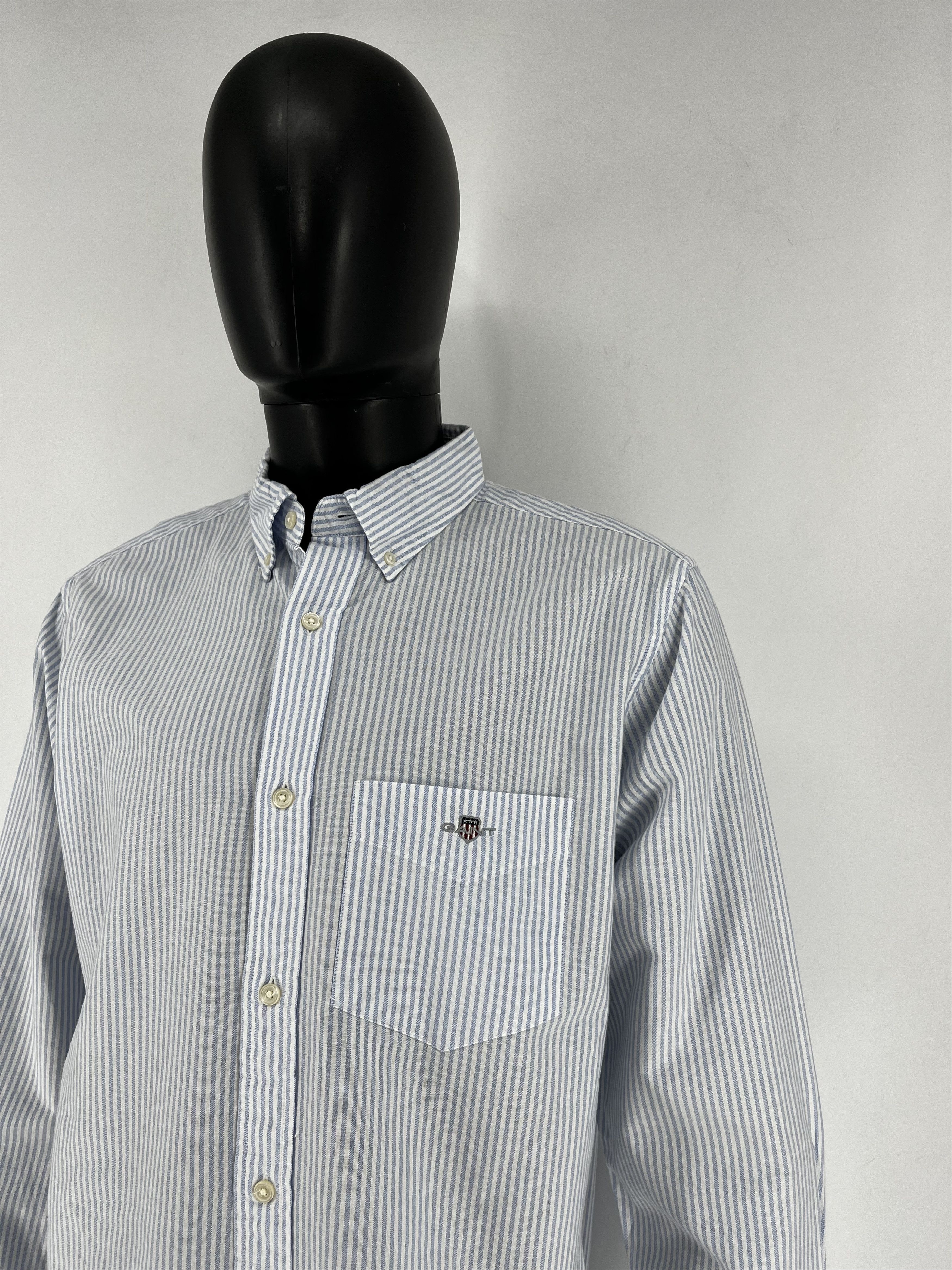 Gant Vintage Flannel GANT Striped Shirt Travis style Size XL Size US XL / EU 56 / 4 - 6 Thumbnail