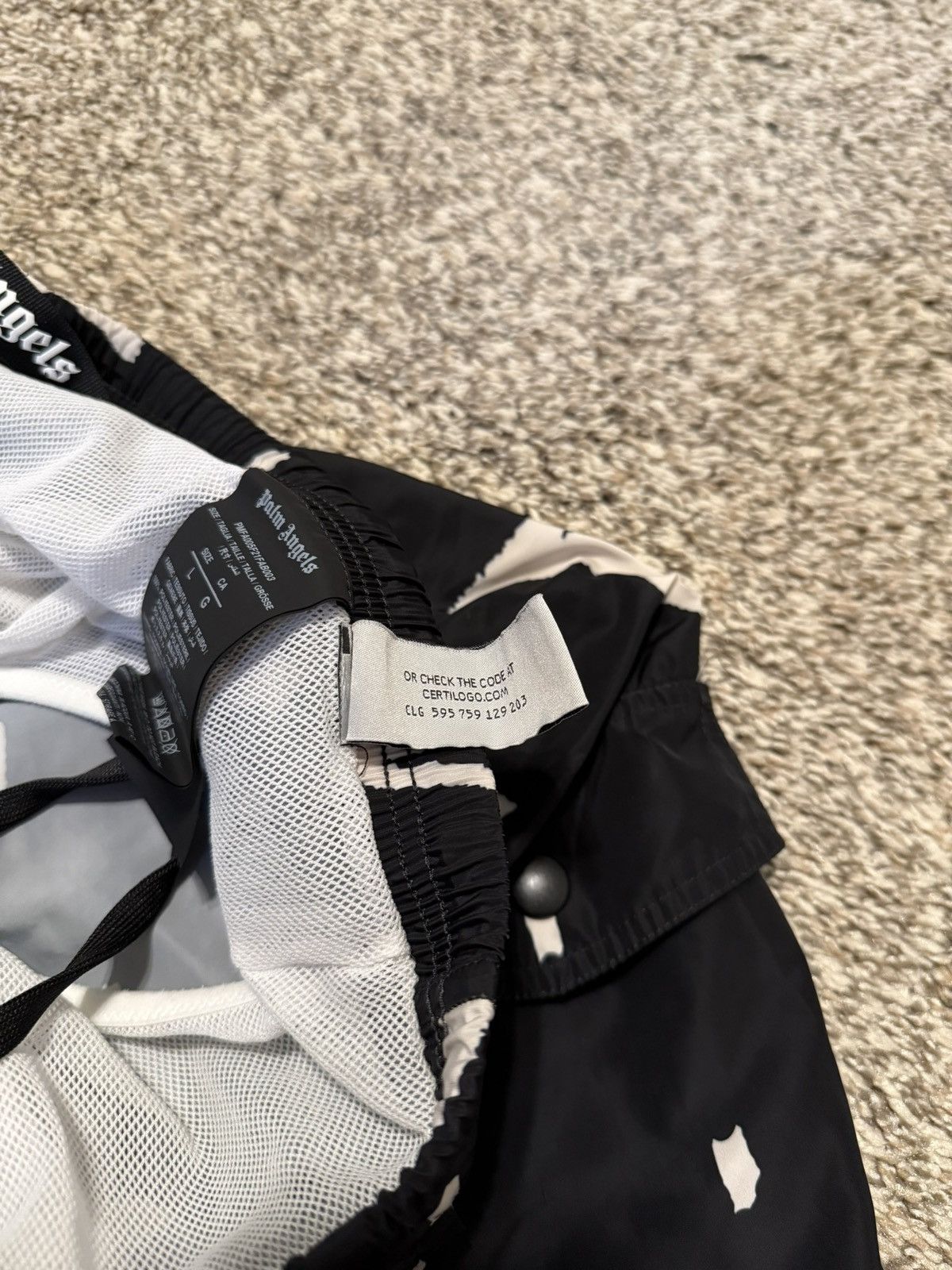 Palm Angels Swim Shorts Size US 34 / EU 50 - 9 Thumbnail