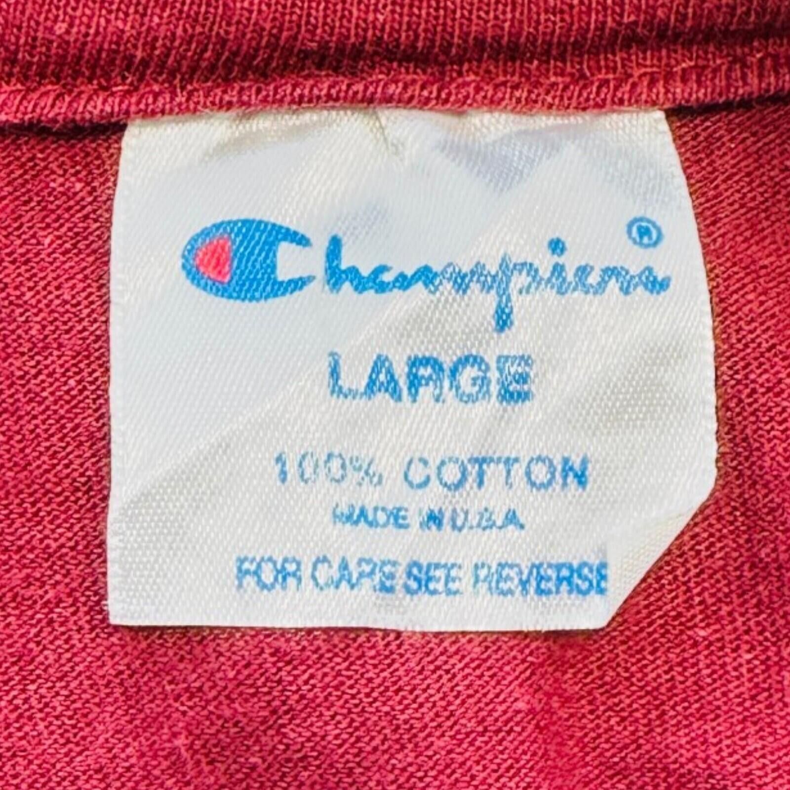 Champion Champion Boston Eagles T-Shirt Men's UK Size L Red Size US L / EU 52-54 / 3 - 12 Thumbnail
