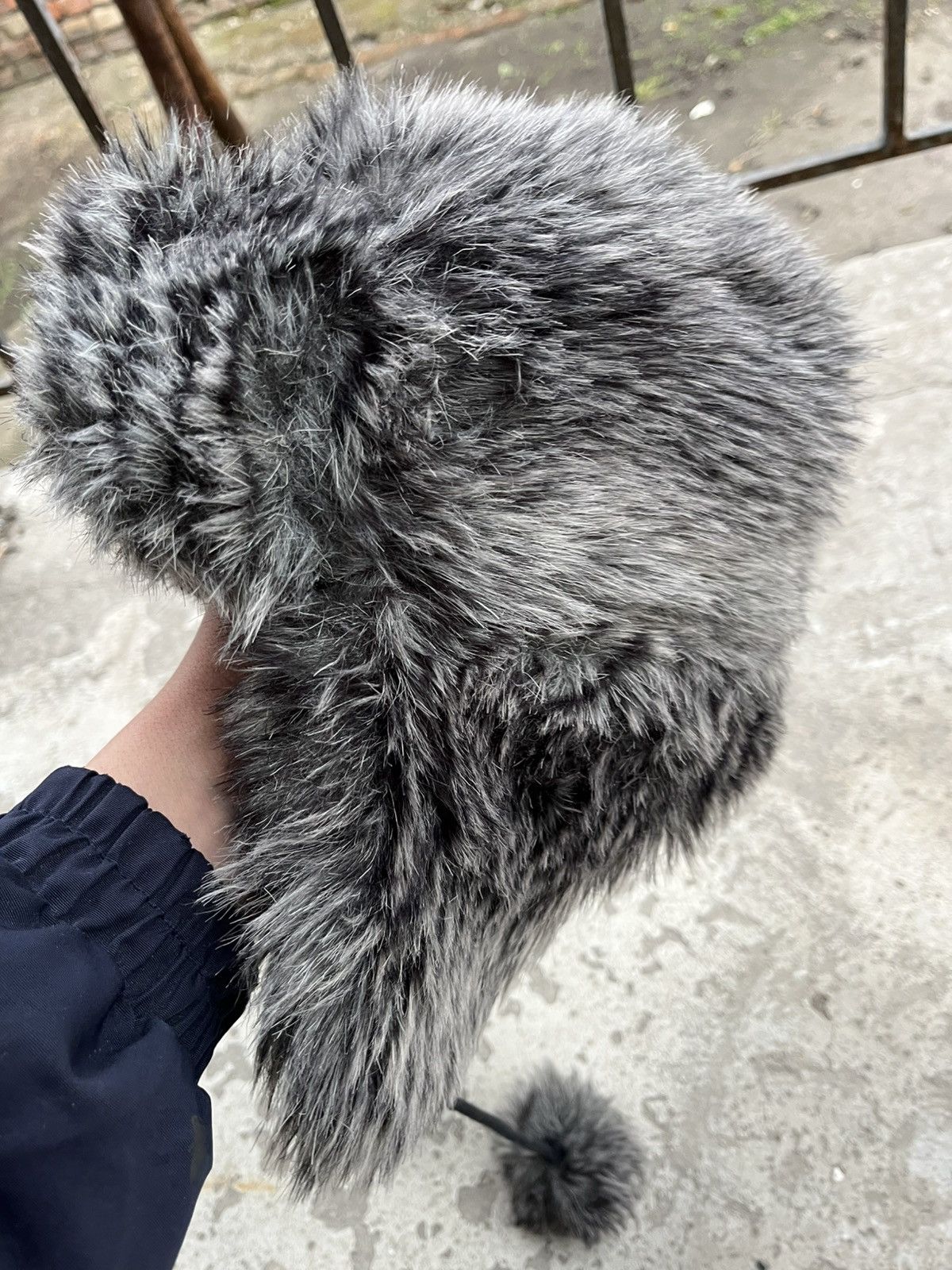 Hysteric Glamour × If Six Was Nine × Japanese Brand 90s Japanese Fur Faux Fuzzy Trapper Mohair Ushanka Hat Y2K Size ONE SIZE - 5 Thumbnail