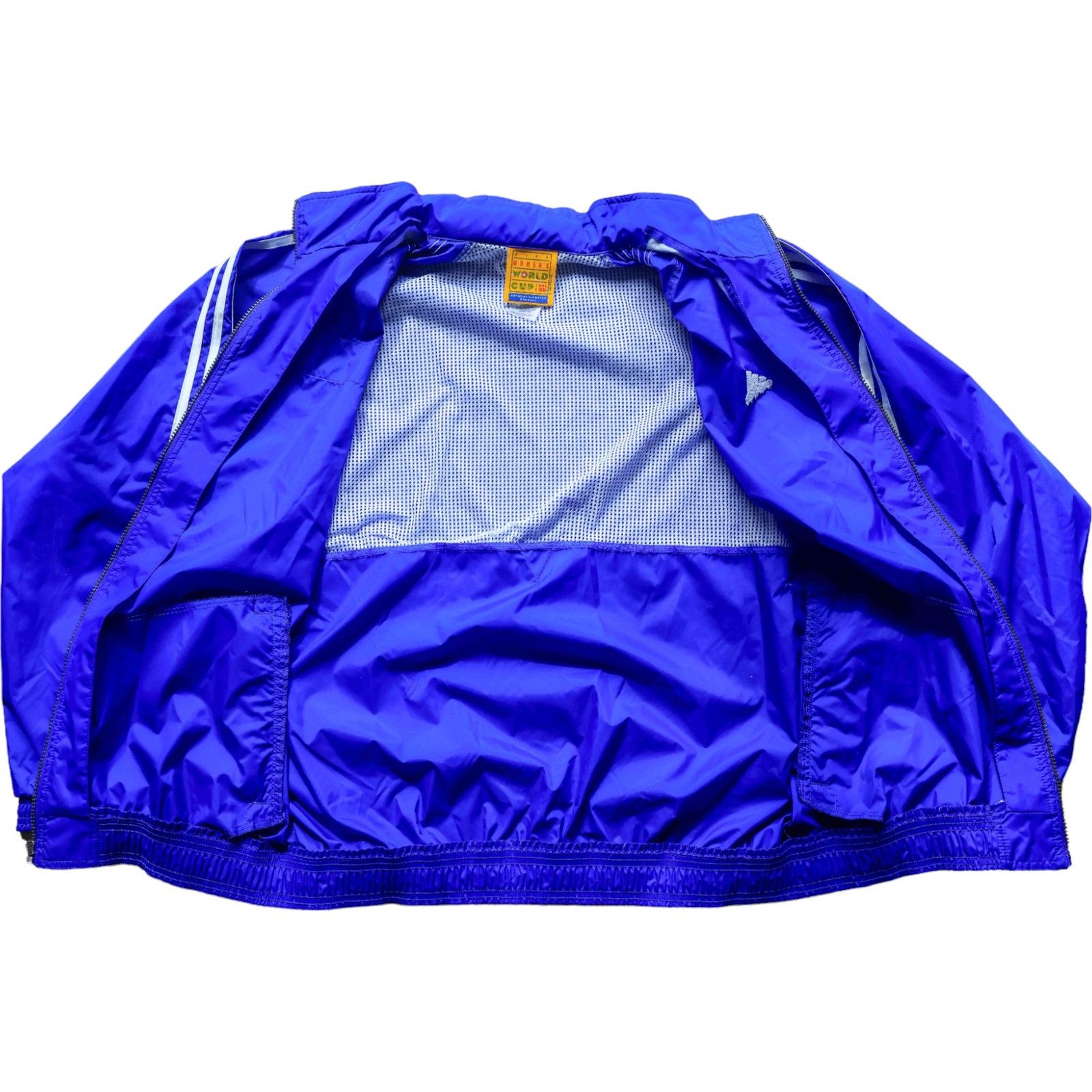 Adidas Women's World Cup 1999 Adidas L Windbreaker w Stuffed Hood Size L / US 10 / IT 46 - 4 Thumbnail