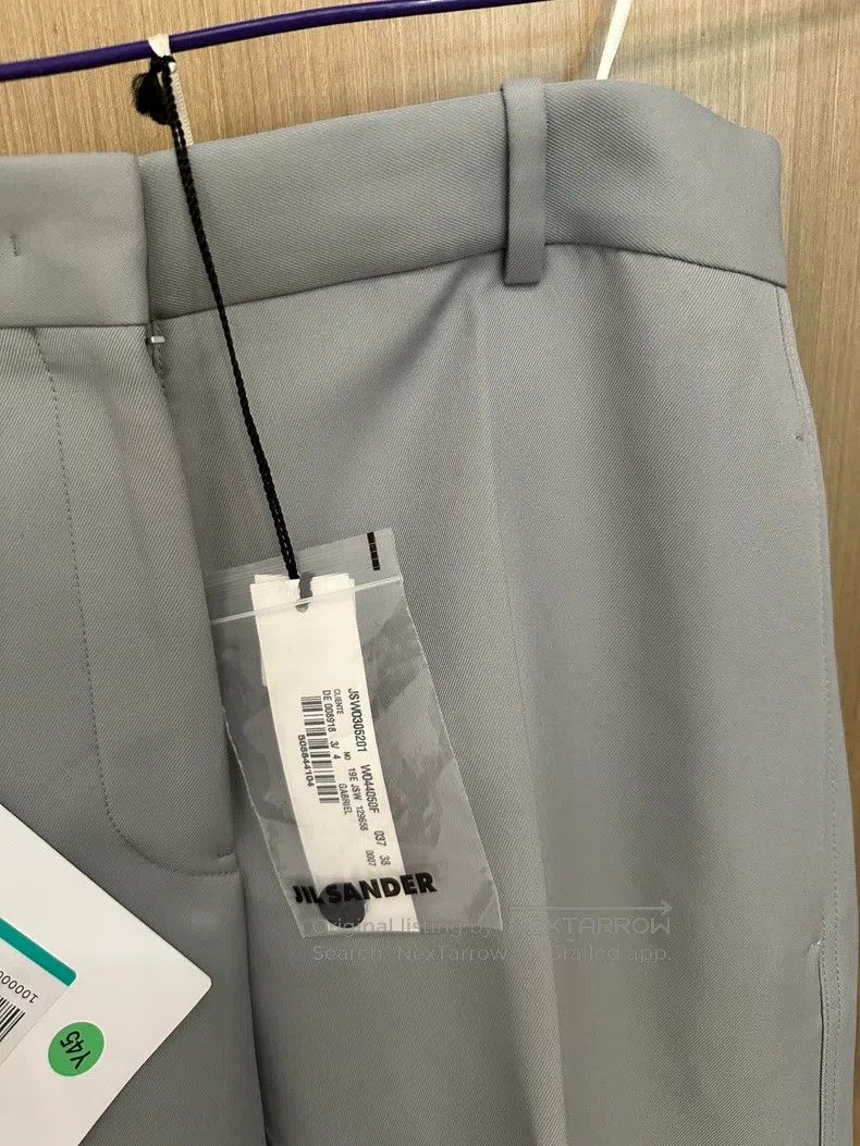 Jil Sander Jil Sander size 38 Gray straight-leg suit pants Size 23" - 8 Thumbnail