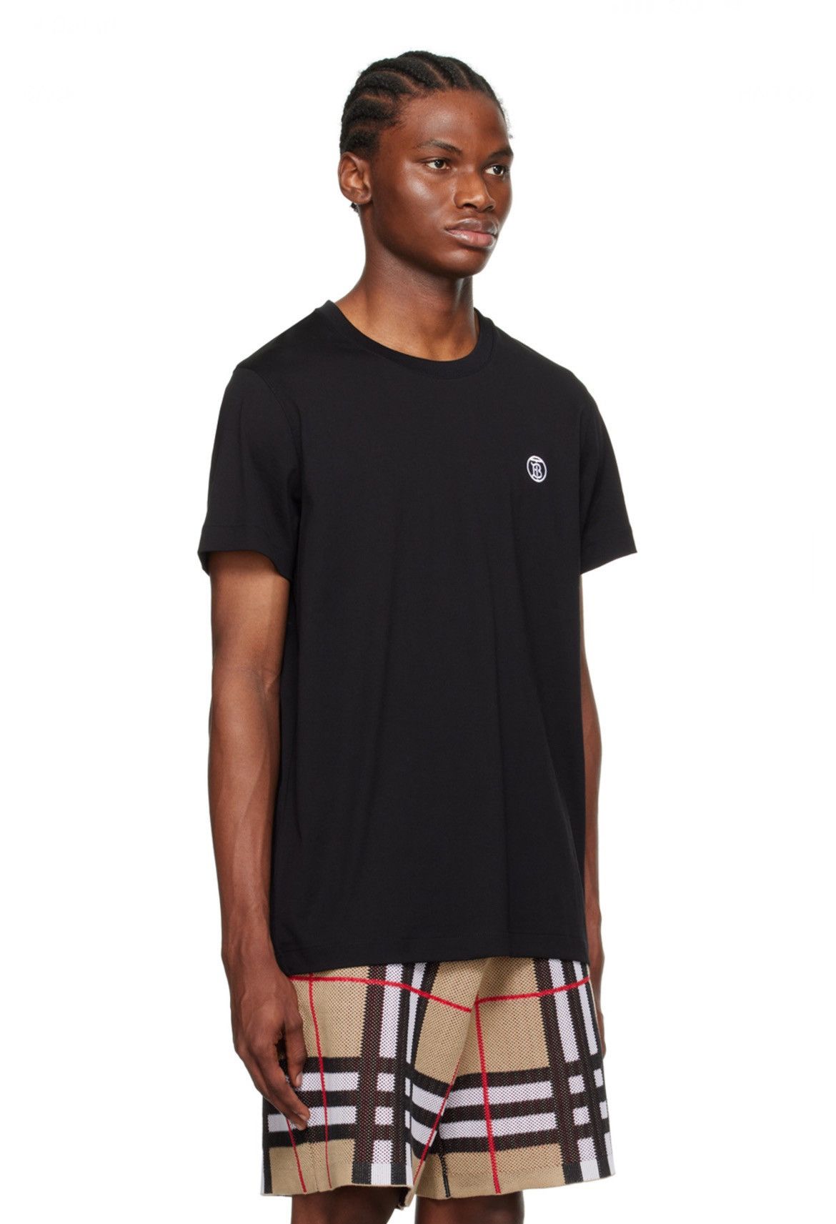 Burberry BURBERRY Black Monogram T-Shirt Size M Size US S / EU 44-46 / 1 - 2 Thumbnail