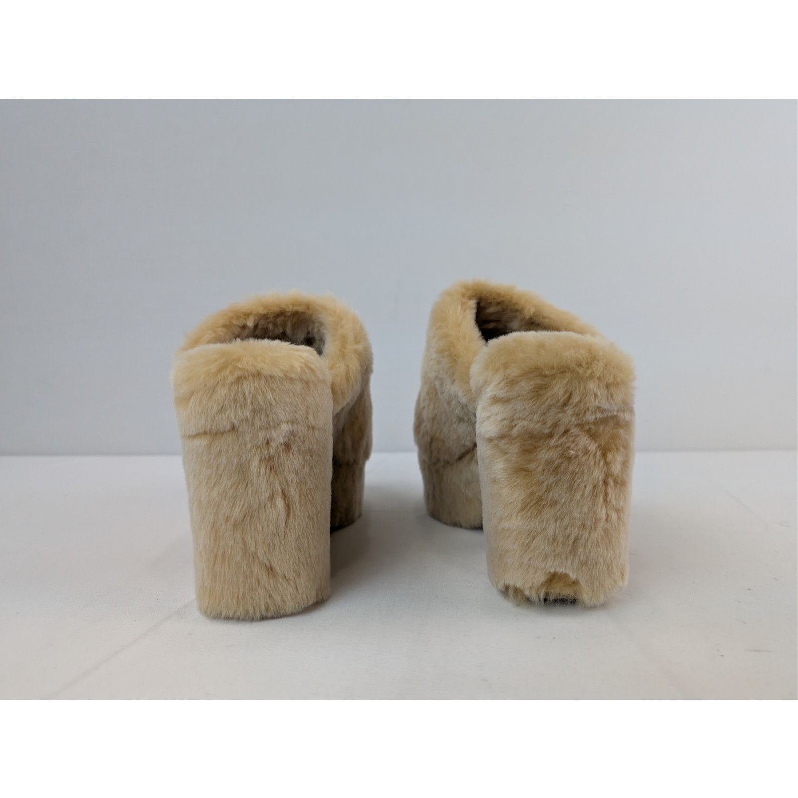 Celine o1rshd1 Elena Mule in Shearling Slide slipper sandal Havana Size US 11 / IT 41 - 10 Thumbnail