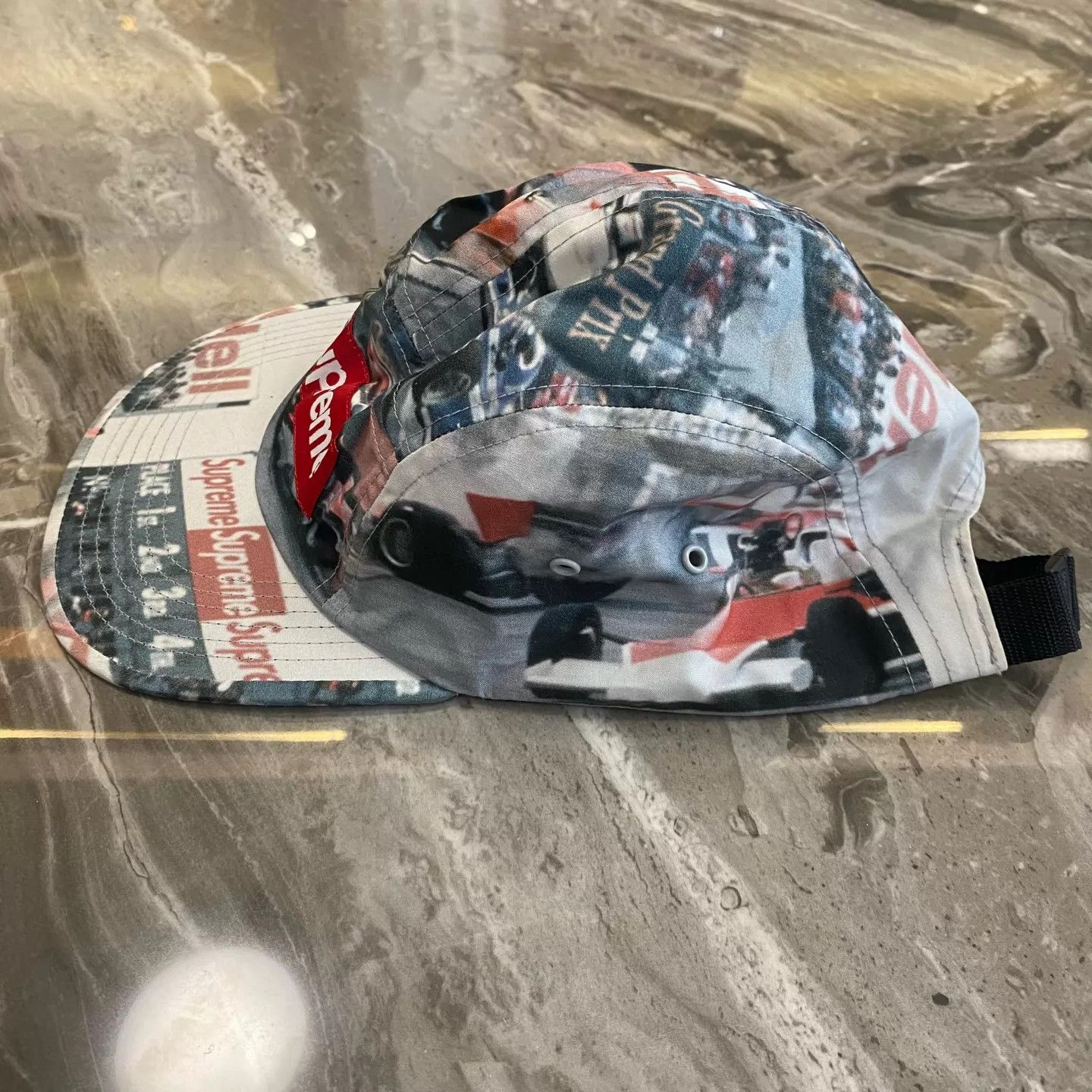 Supreme Supreme SS19 F1 Racing Print Camp Cap 99New OS Size ONE SIZE - 3 Thumbnail