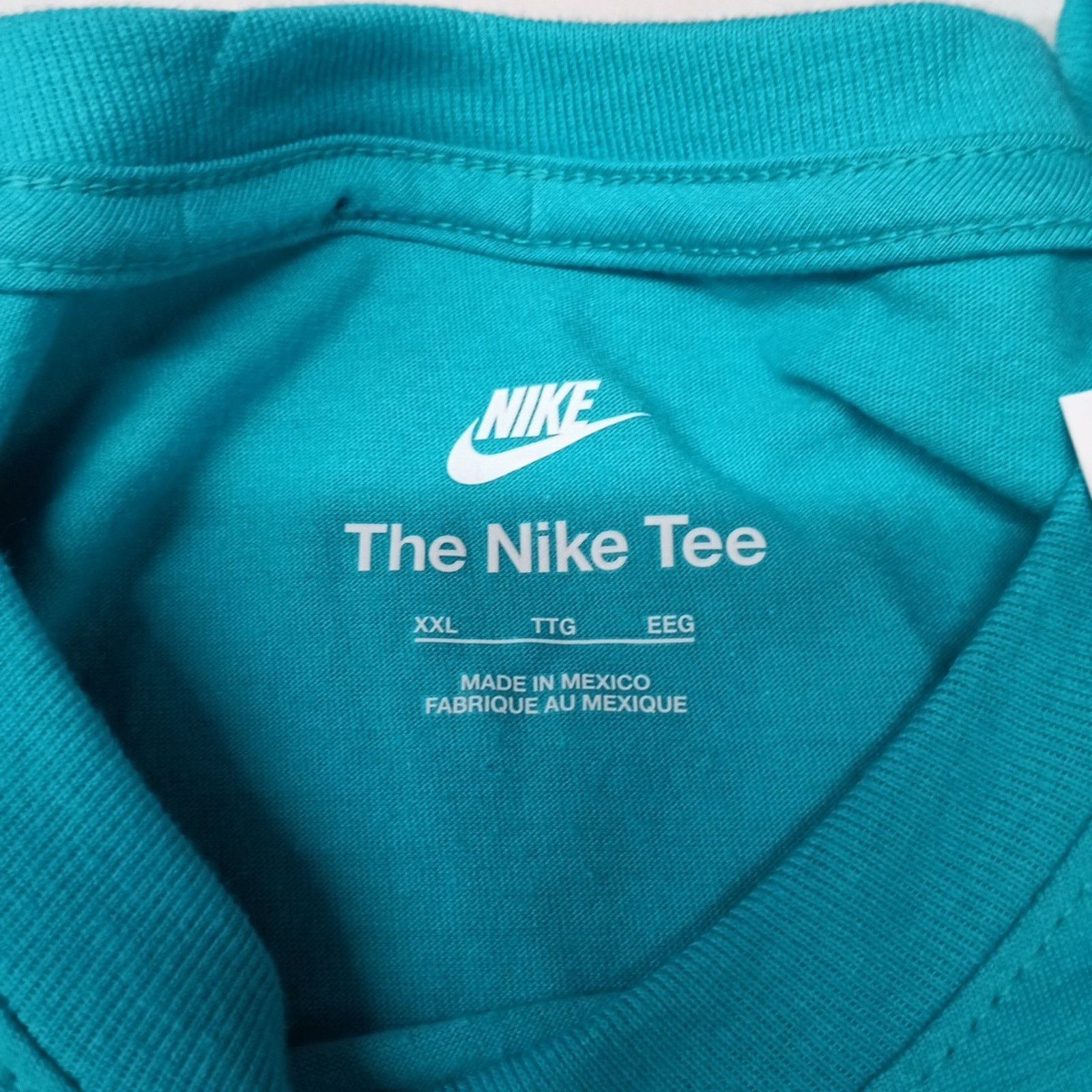 Nike Nike Tee Shirt Men 2XL Sportswear "Just Do It" Graphic Green Size US XXL / EU 58 / 5 - 3 Thumbnail