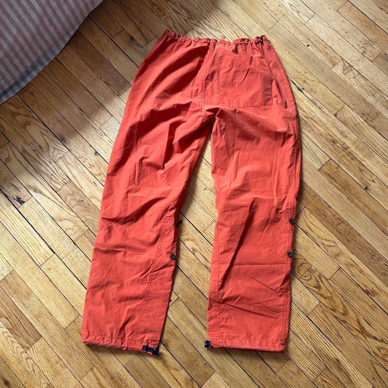 Abercrombie & Fitch × Vintage Vintage Y2K Orange Abercrombie Tactical Low Rise Pant Capris Size 28" / US 6 / IT 42 - 6 Thumbnail