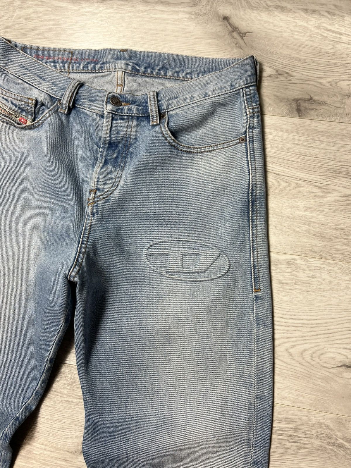 Diesel RARE Diesel Jeans With 3D Logo “D” Denim Pants Size US 30 / EU 46 - 8 Thumbnail