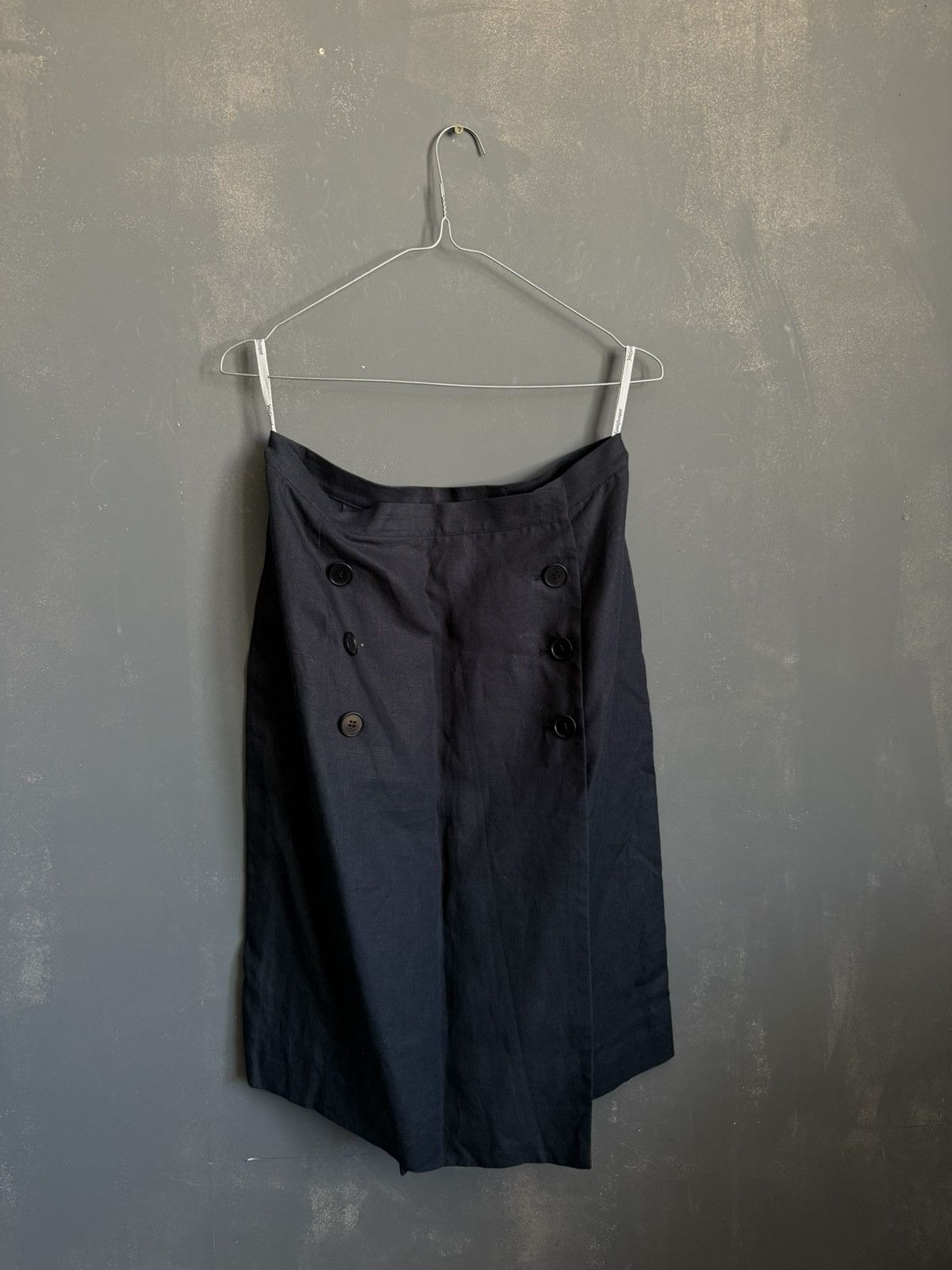 Yves Saint Laurent Lienen vintage skirt yves saint laurent vacation Size 30" / US 8 / IT 44 - 2 Thumbnail