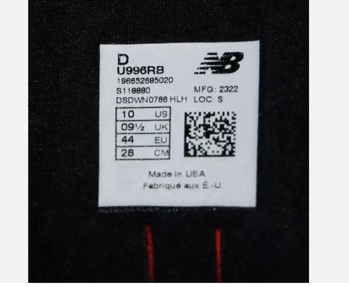 New Balance New Balance 996 Shoes Made in USA Men's Size 10 Teddy Santis Size US 10 / EU 43 - 14 Thumbnail