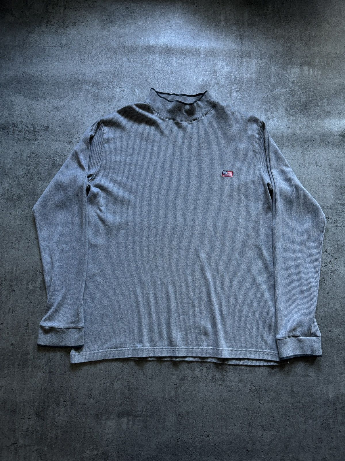 Polo Ralph Lauren × Vintage Polo Ralph Lauren USA flag chief keef longsleeve logo 90s Size US L / EU 52-54 / 3 - 1 Thumbnail