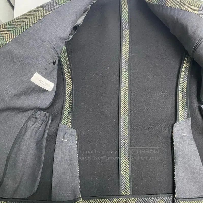 Valentino Valentino Multicolor Wool Men's Jacket . Size US M / EU 48-50 / 2 - 3 Thumbnail