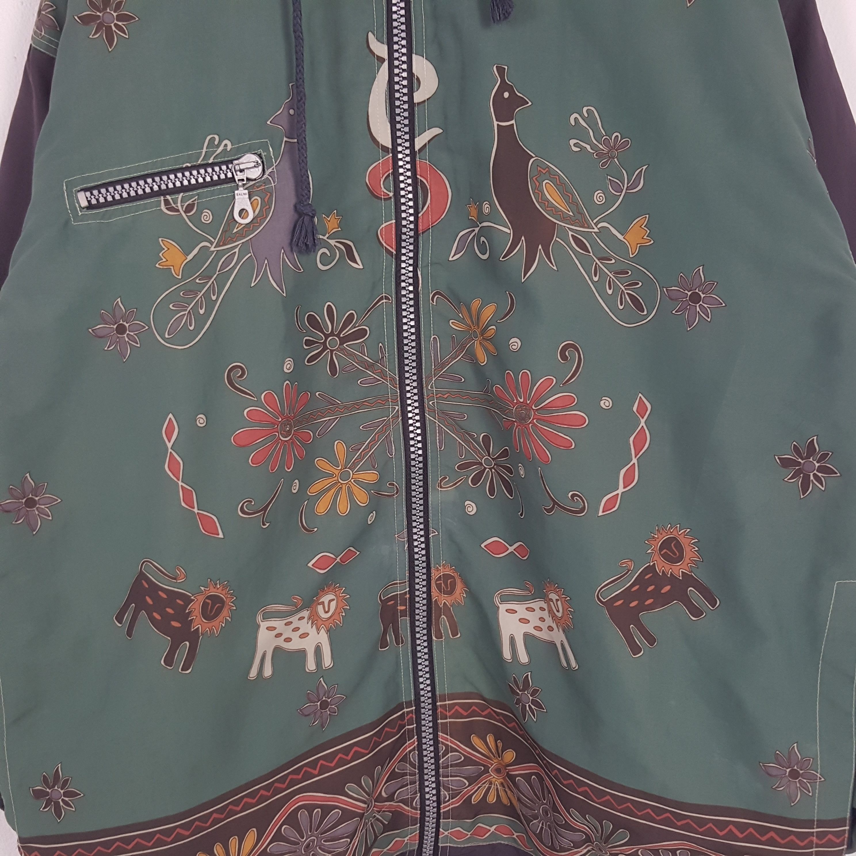 Gypsy × Vintage Vintage Active Swiss Design Hippie Style Winter Jacket Size US XL / EU 56 / 4 - 2 Thumbnail
