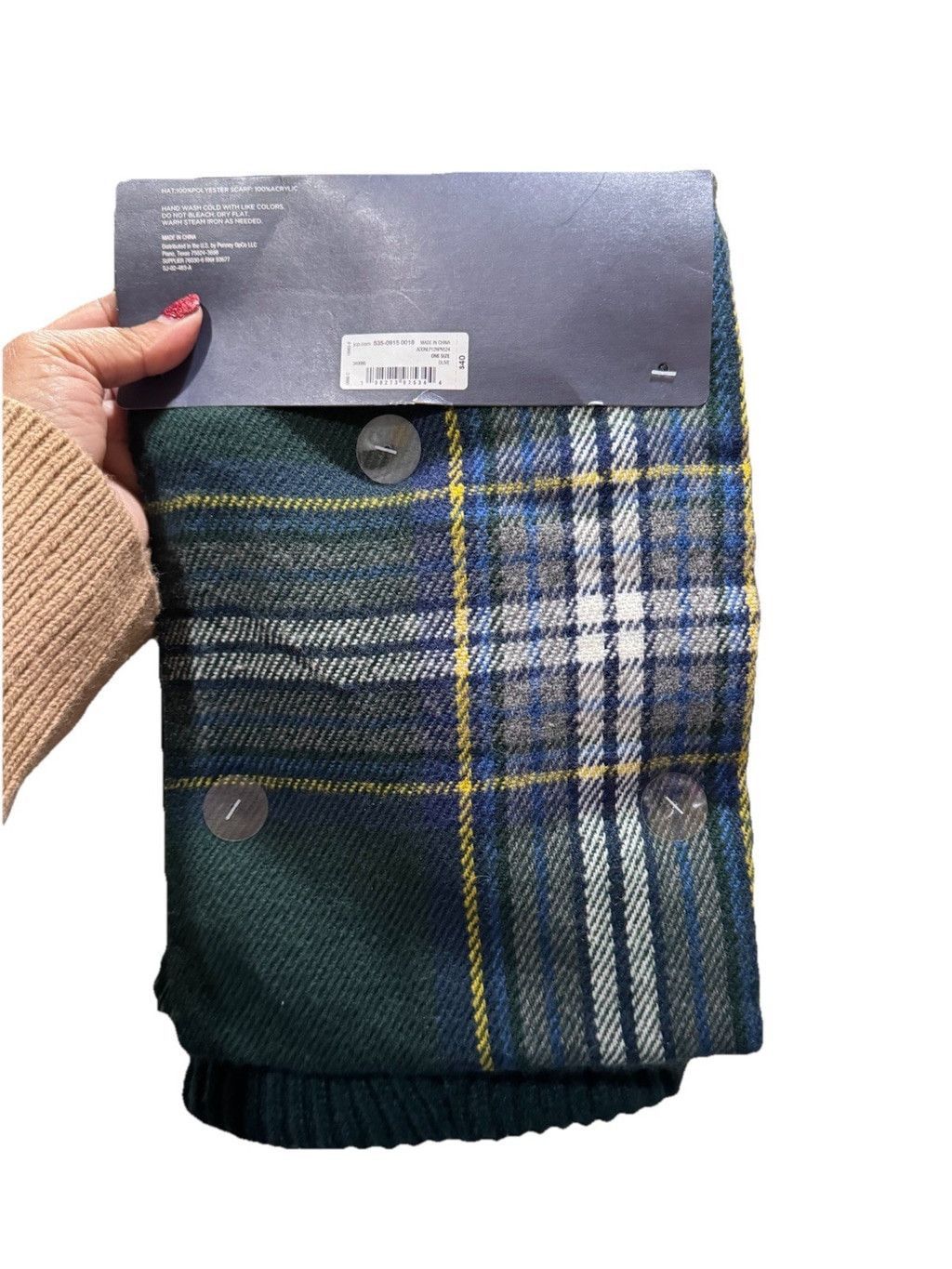 St. Johns Bay St. John's Bay Hat and Scarf Set Size ONE SIZE - 2 Thumbnail