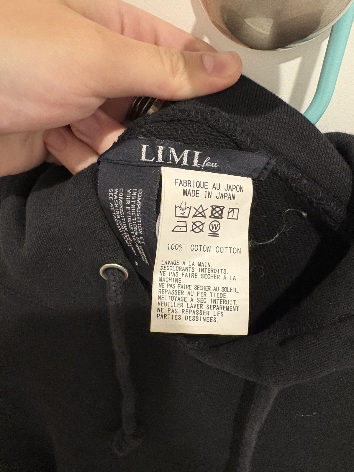 Limi Feu Limi Feu 15th Anniversary Black Hoodie Size S / US 4 / IT 40 - 3 Thumbnail
