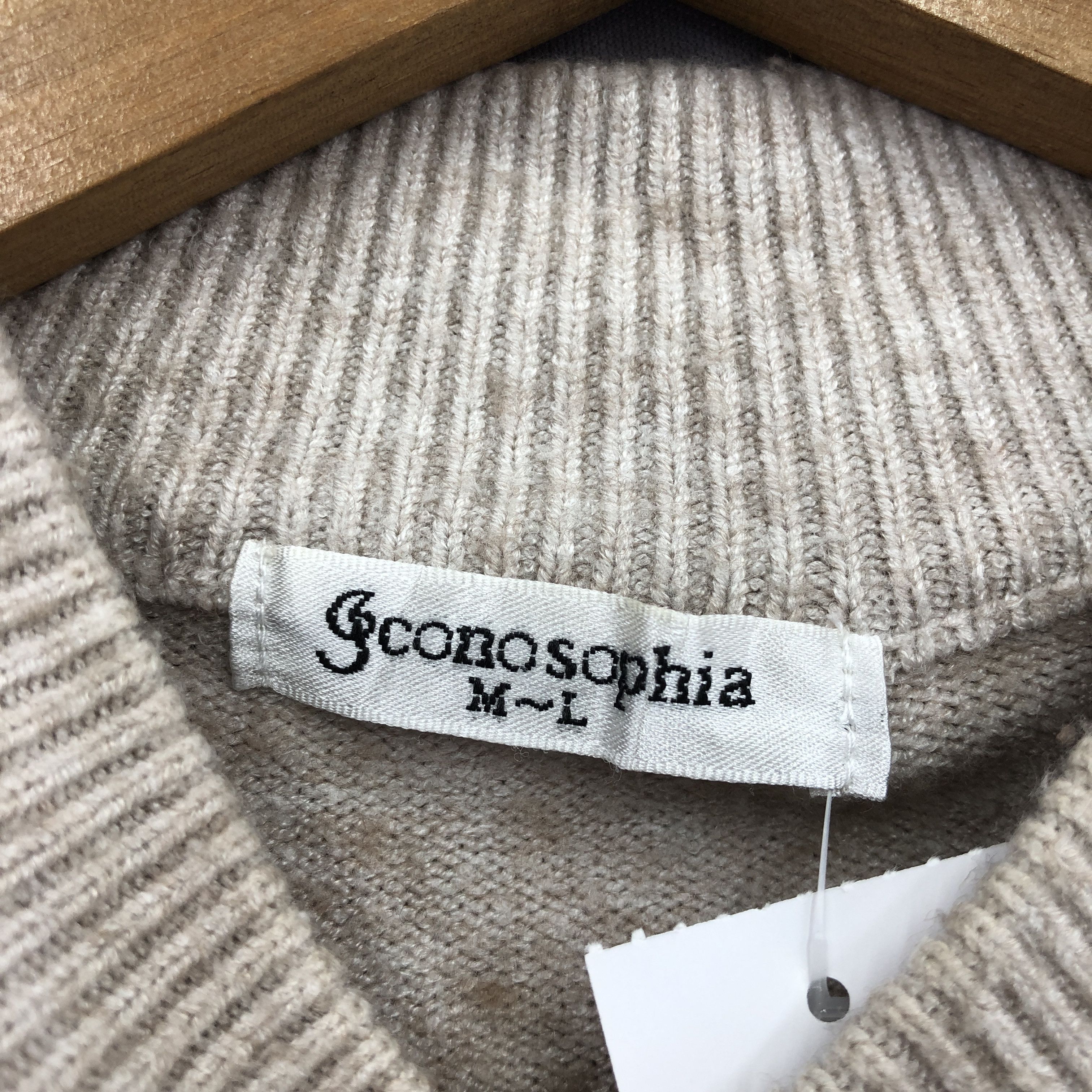 Homespun Knitwear × Japanese Brand × Vintage Vintage Y2K Japanese Knitwear Sweatshirt Dad Sweater Jumper Size US M / EU 48-50 / 2 - 4 Thumbnail