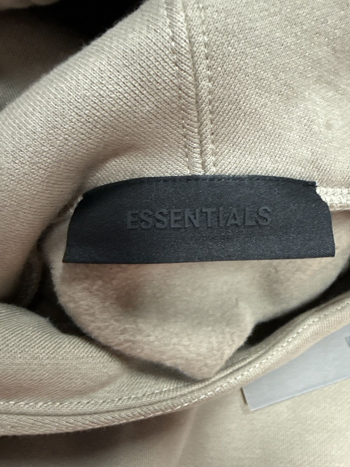 Essentials Dusty beige large hoodie Size US L / EU 52-54 / 3 - 6 Thumbnail