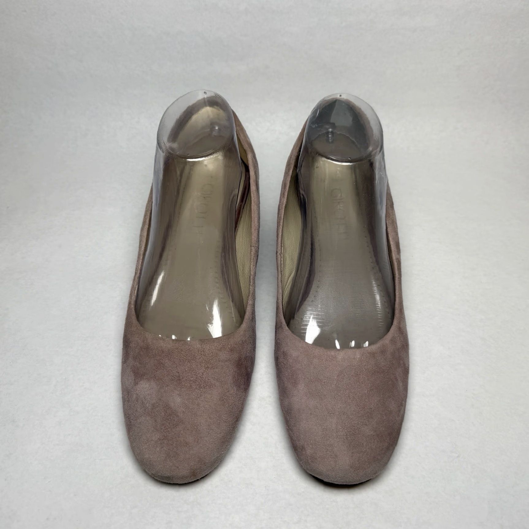 Vintage Girotti Pink Suede Pumps Women's Size 40 W Block Heel Slip On Italy Size US 10 / IT 40 - 5 Thumbnail