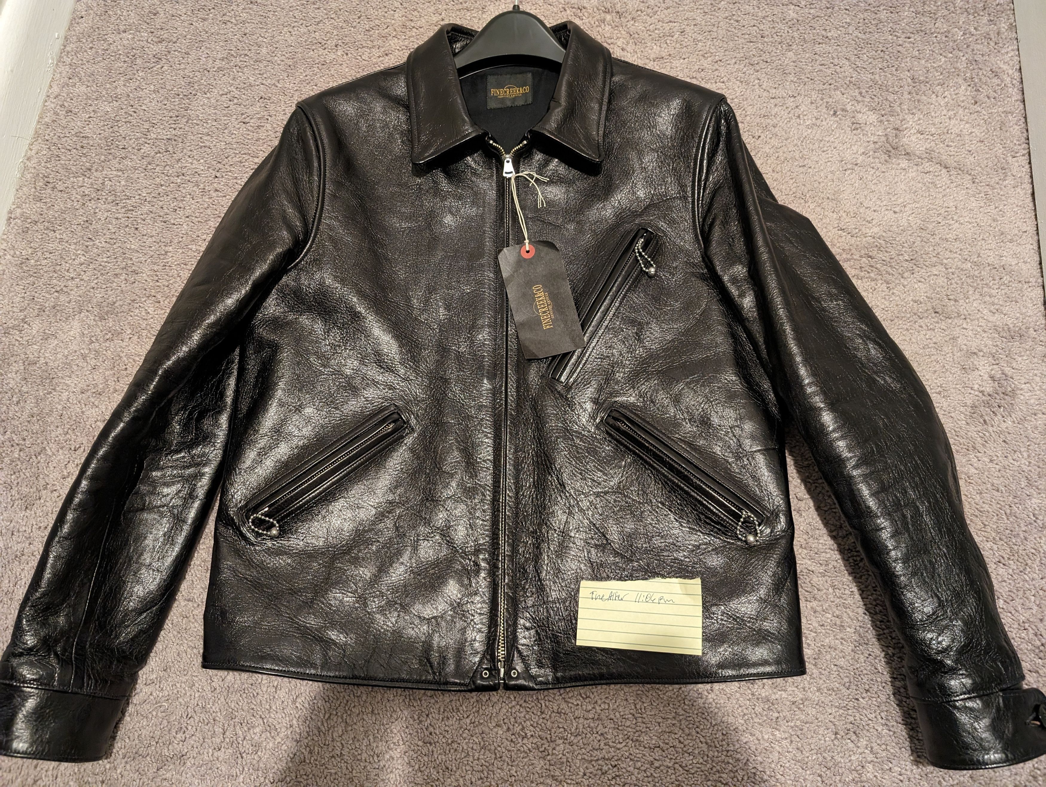 Fine Creek Finecreek Leather Mariana jacket Size US M / EU 48-50 / 2 - 3 Thumbnail