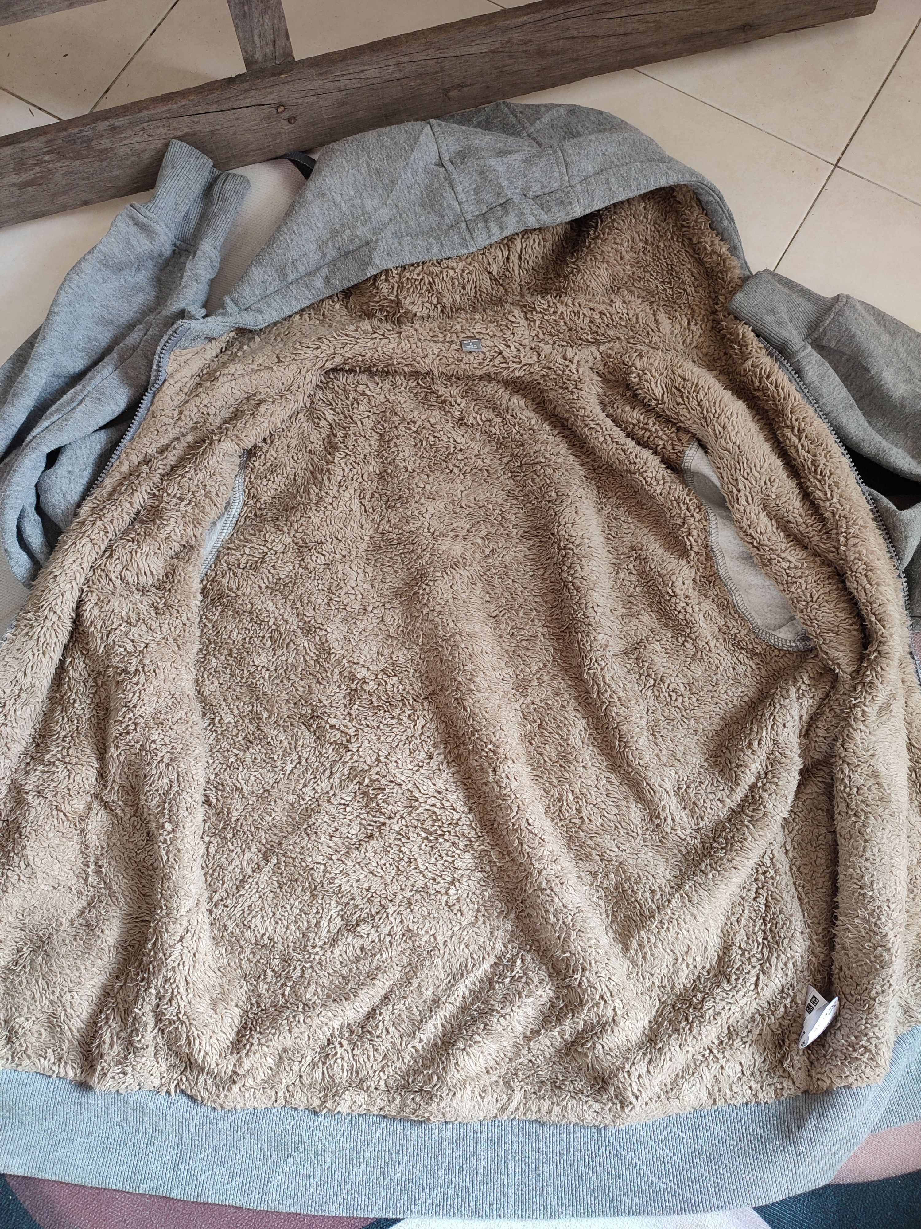Japanese Brand × Uniqlo 💥Rare💥 Uniqlo Sherpa Zipper Hoodies Size US M / EU 48-50 / 2 - 8 Thumbnail