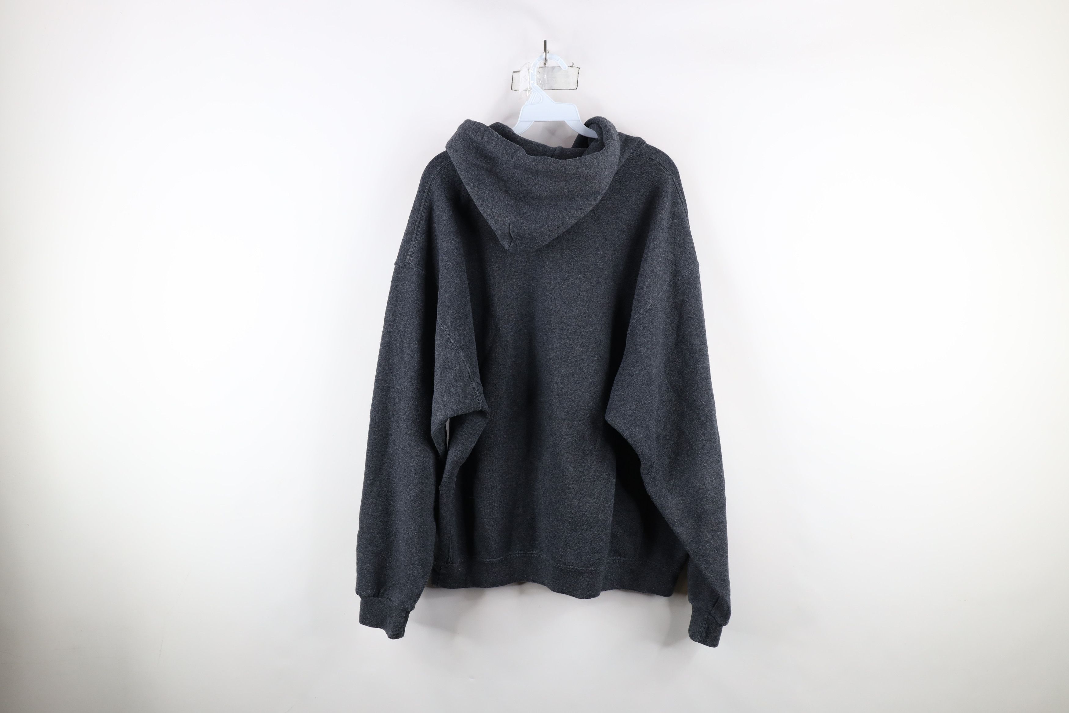 Russell Athletic × Vintage Vintage 90s Russell Athletic Blank Heavyweight Hoodie Gray Size US XXL / EU 58 / 5 - 9 Thumbnail