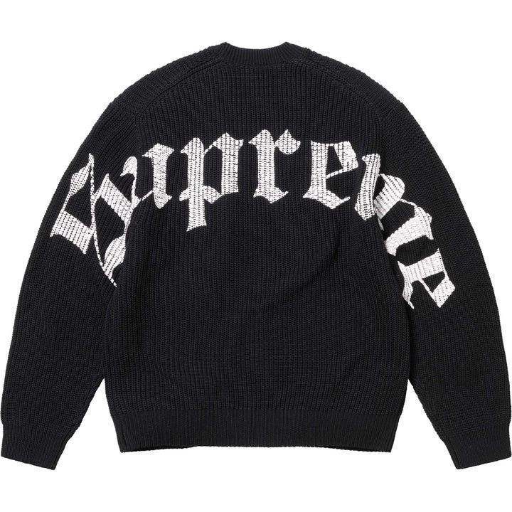 Supreme Supreme Old English Printed Sweater | Grailed