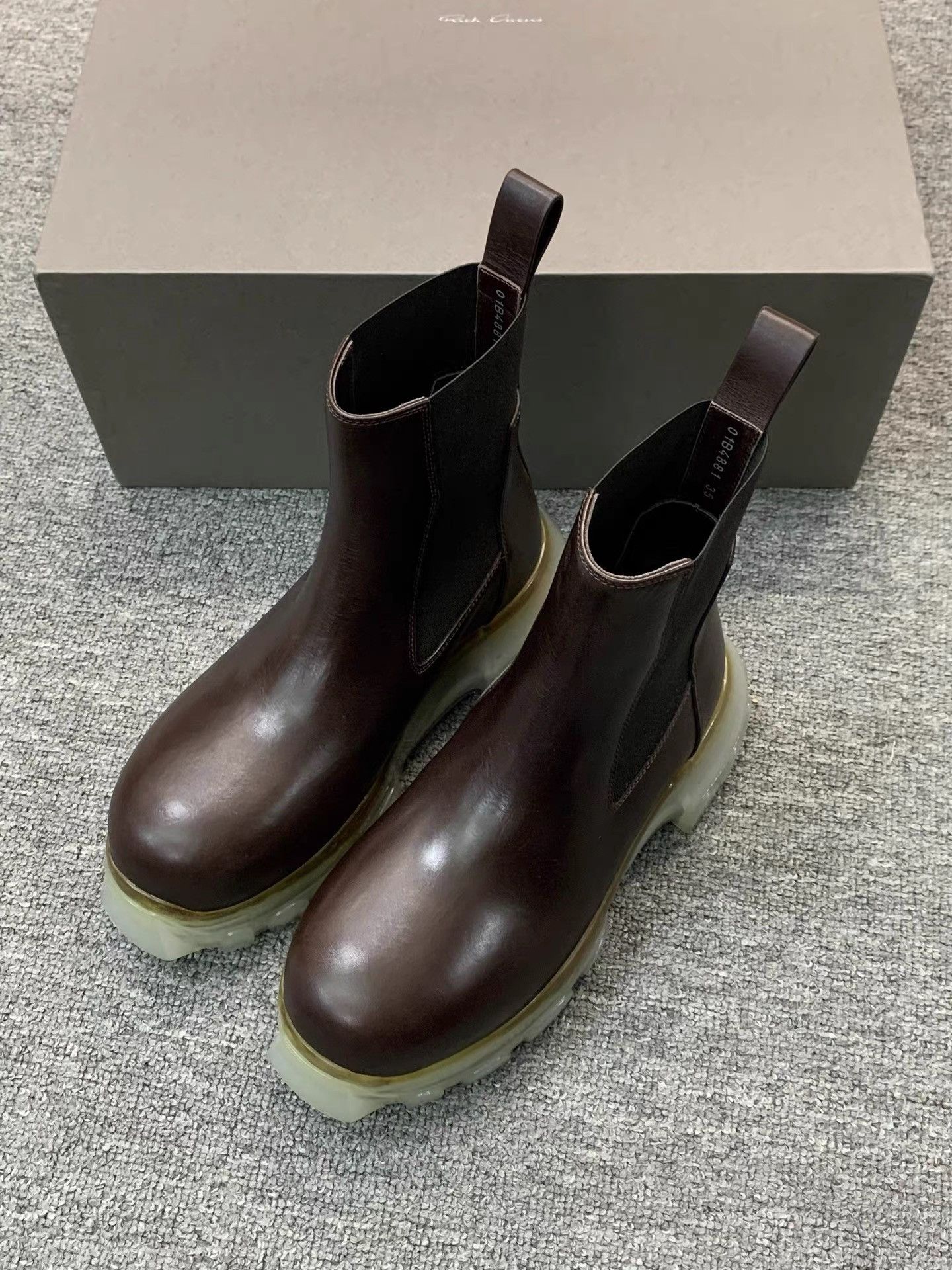 Rick Owens Rick Owens Women’s Octopus Sole Chelsea Boots K34 Size US 5 / IT 35 - 4 Thumbnail