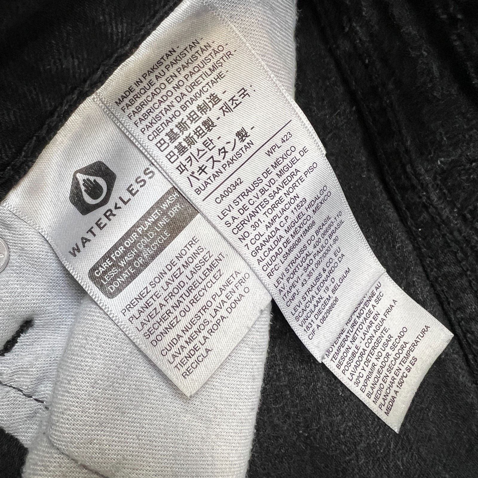 Levi's Levi's 511 Jeans 30x30 Slim Fit Mid Rise Stretch Denim Pants Size US 30 / EU 46 - 9 Thumbnail