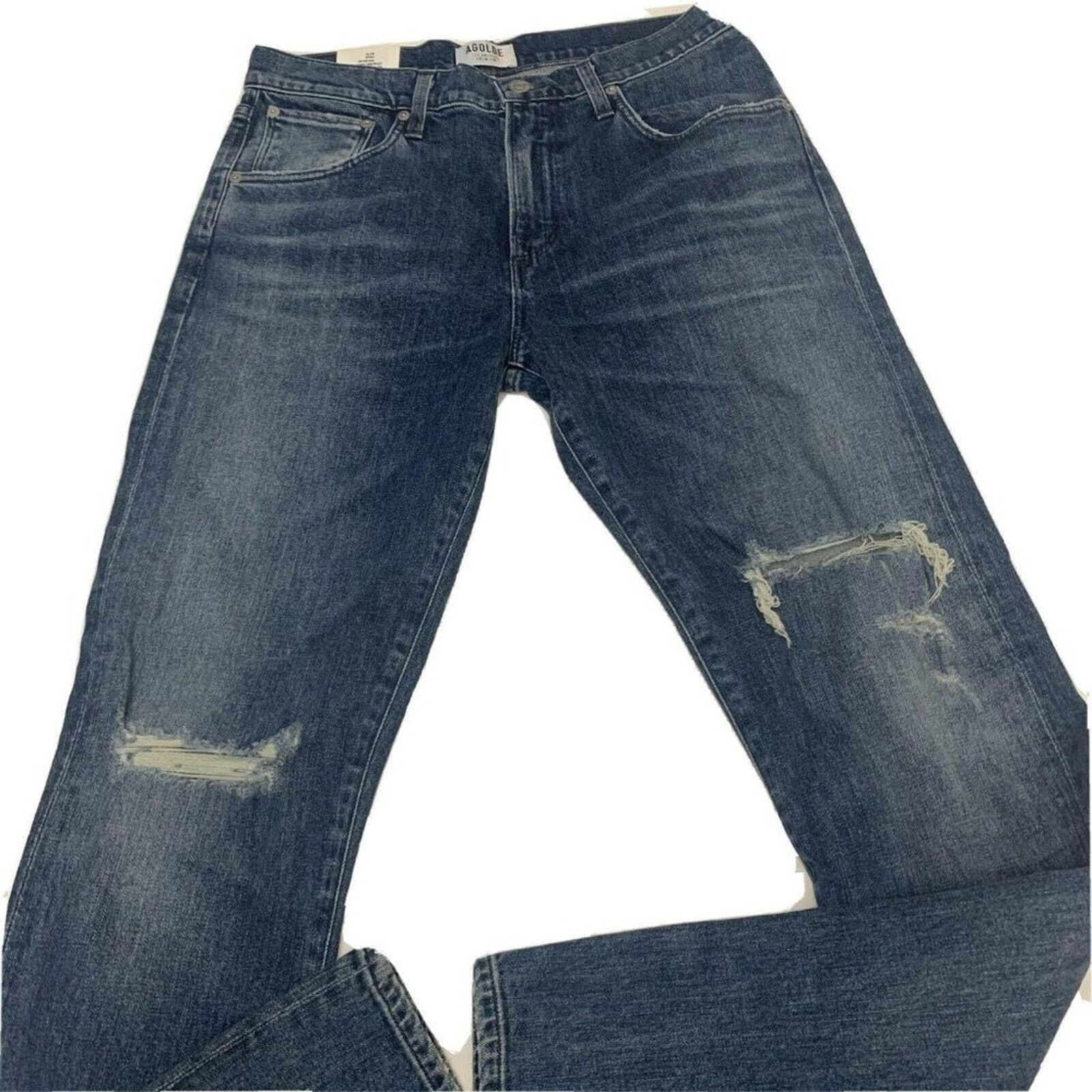 Agolde Agolde Mens Sz 31 blade skinny jeans Sonic Destruc Size US 31 - 1 Thumbnail