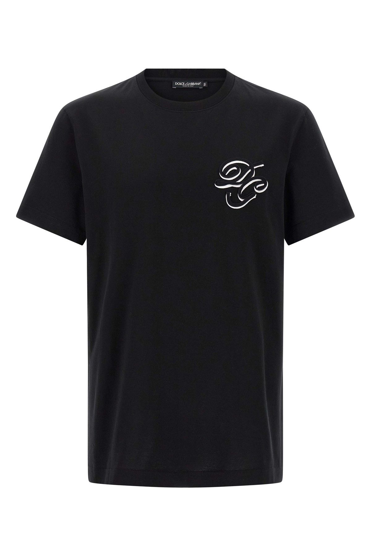 Dolce & Gabbana Double embroidery t-shirt Size US S / EU 44-46 / 1 - 1 Thumbnail
