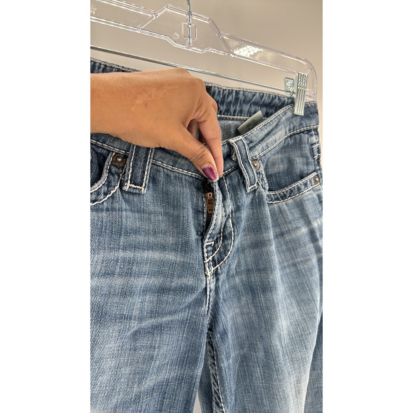 Big Star Big Star Remmy bootcut jeans sz 28 rodeo western low rise Size 28" / US 6 / IT 42 - 6 Thumbnail