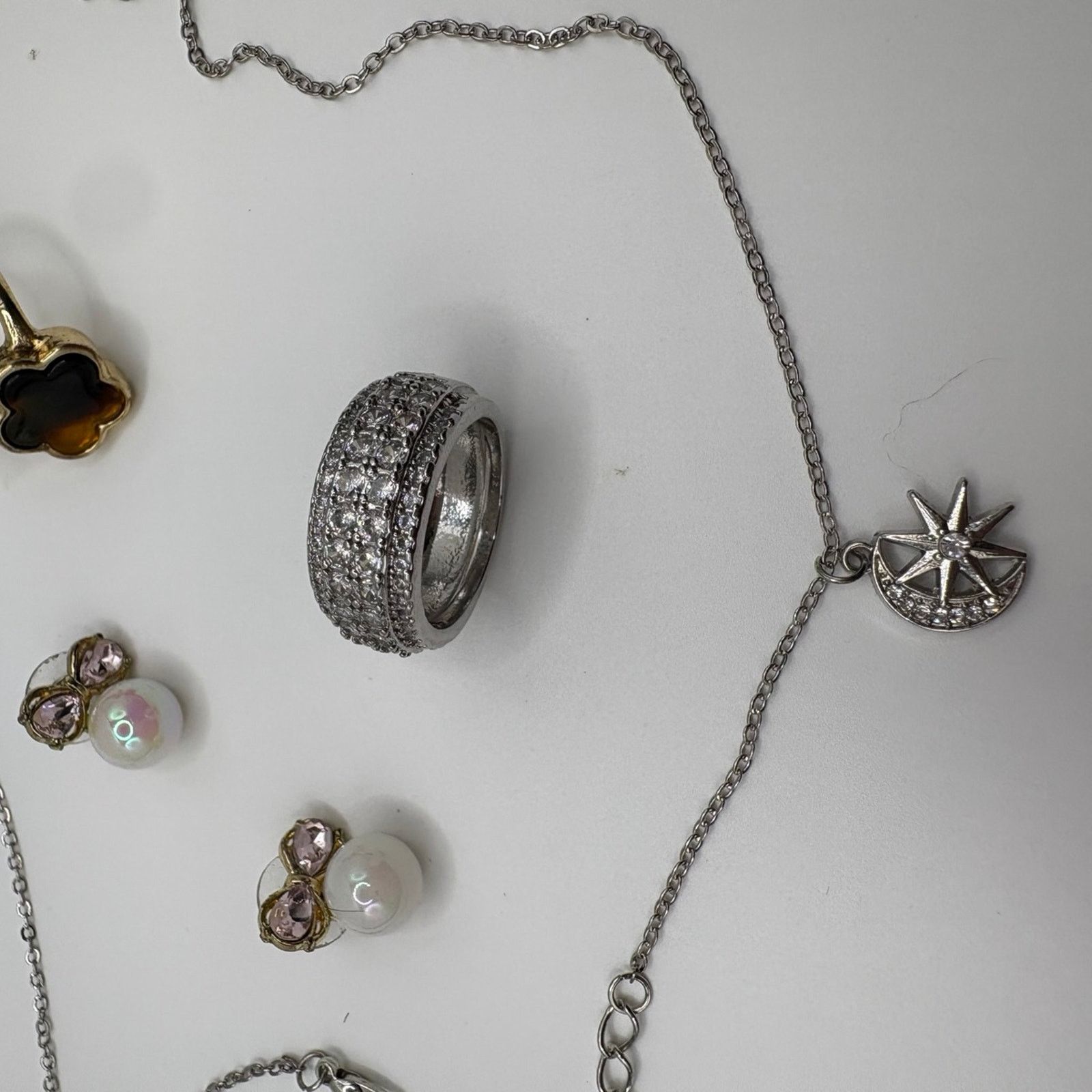 Other Boho & Sparkle Jewelry Lot - Rings, Earrings, & Celestial Size ONE SIZE - 1 Thumbnail