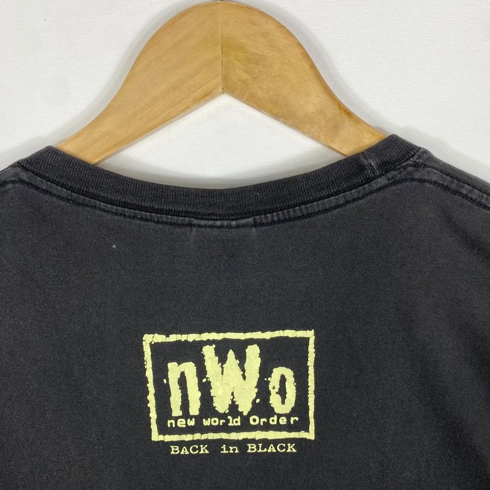 Vintage Vintage nWo New World Order Back In Black Wcw Wwf Graphic Size US L / EU 52-54 / 3 - 5 Thumbnail