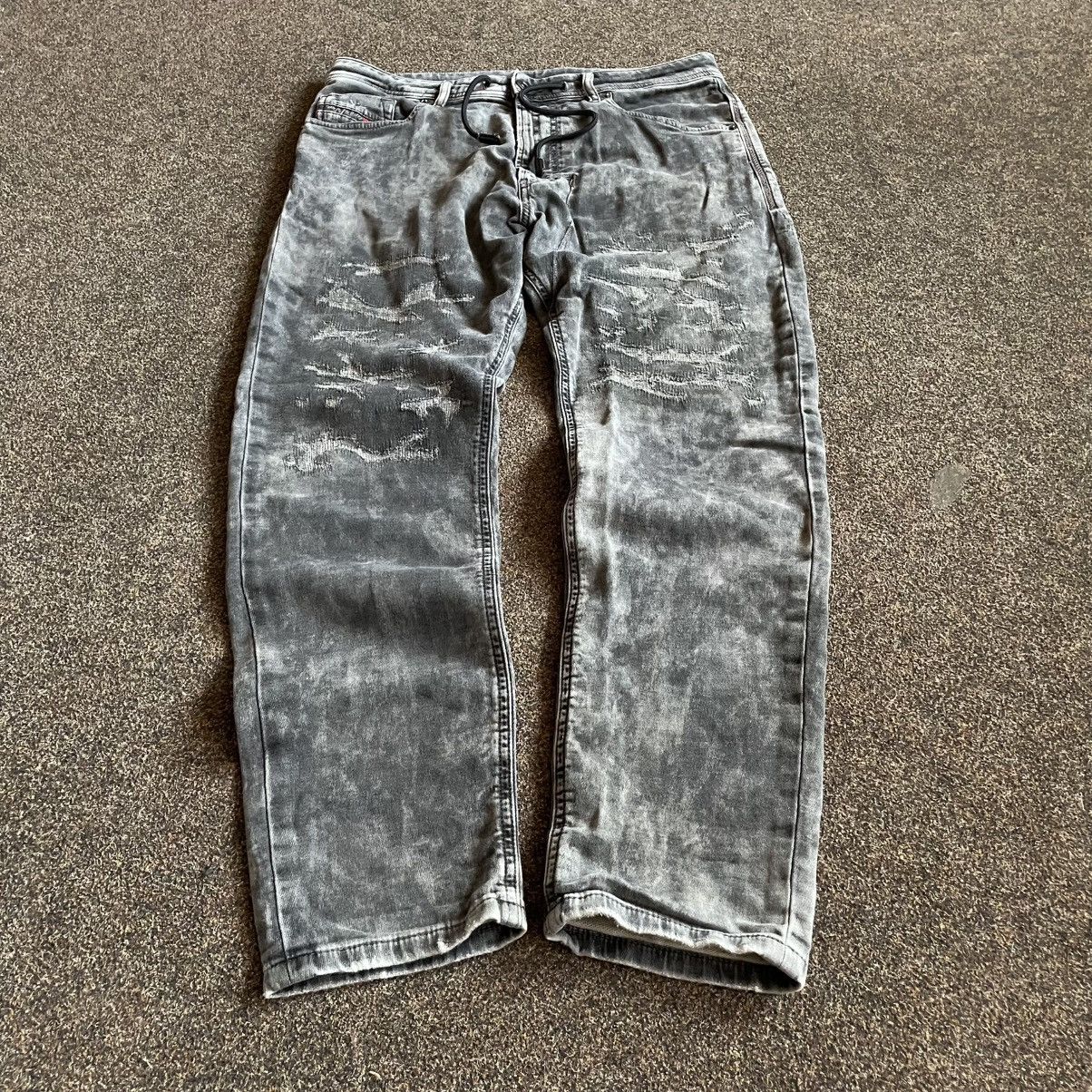 Diesel Vintage Y2K Distressed Baggy Jeans Grunge Skate Aesthetic 30 Size US 30 / EU 46 - 2 Thumbnail
