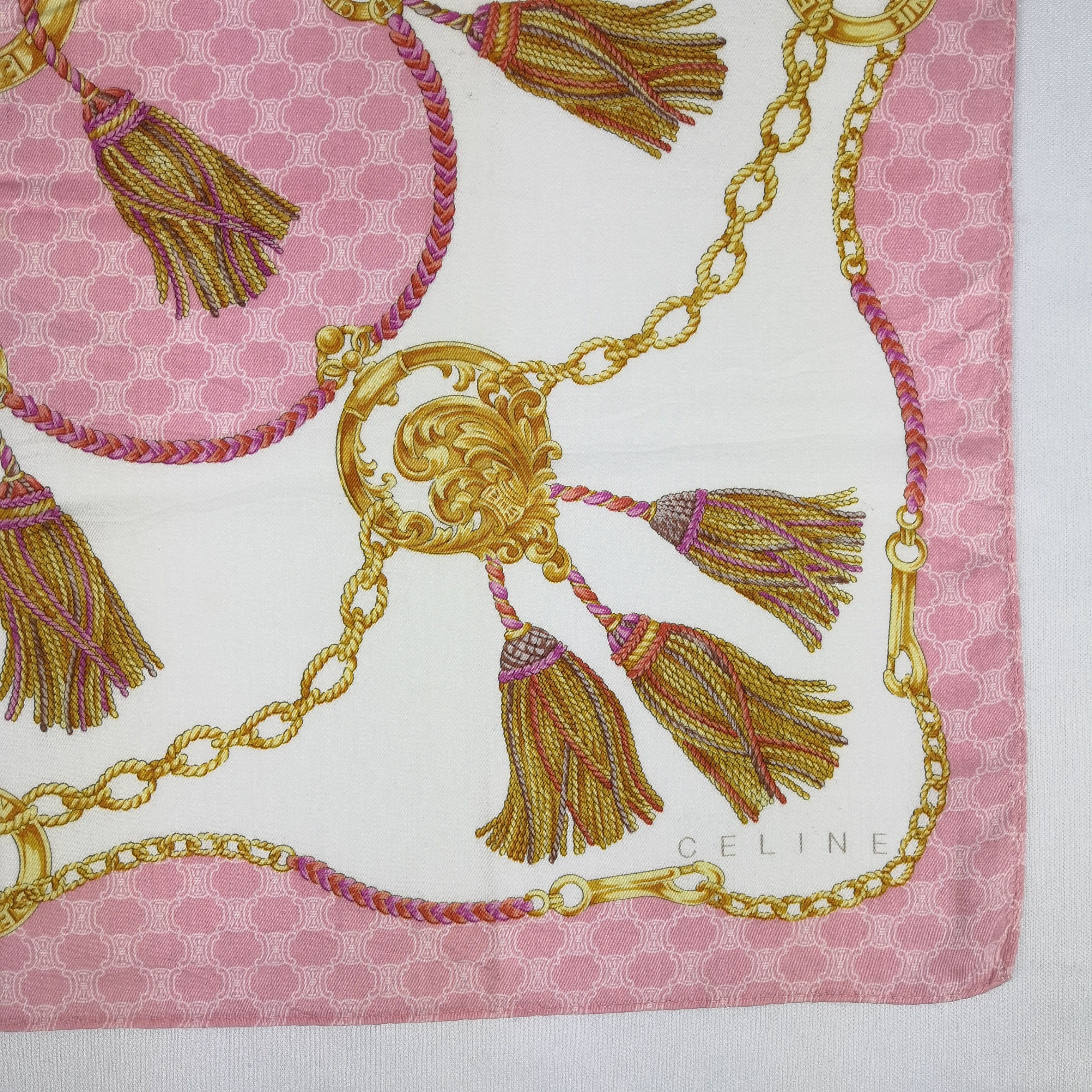 Celine Vintage Celine Handkerchief 56789 Size ONE SIZE - 2 Thumbnail