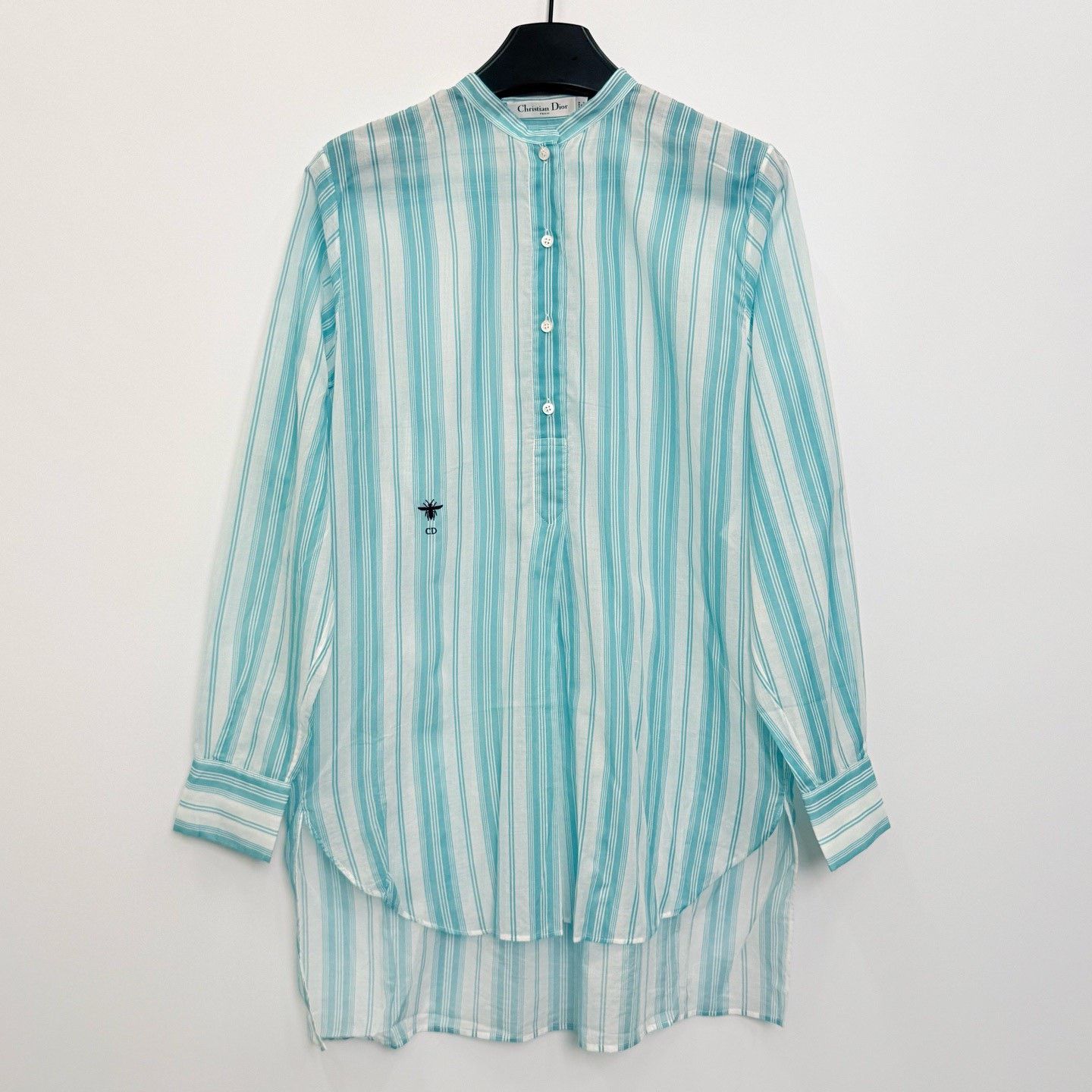 Dior Dior Pattern Long-Sleeve Button Shirt Size XXS / US 00 / IT 34 - 1 Thumbnail