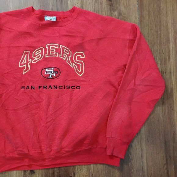 Other Vintage Lee San Francisco 49ers Crewneck Sweatshirt Size US XL / EU 56 / 4 - 3 Thumbnail