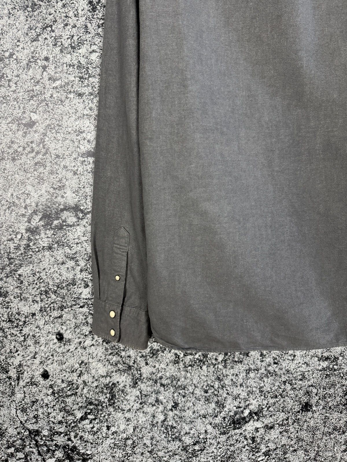 Allsaints Allsaints Helm Long Sleeve Riveted Shirt Button Up Size M Size US M / EU 48-50 / 2 - 12 Thumbnail