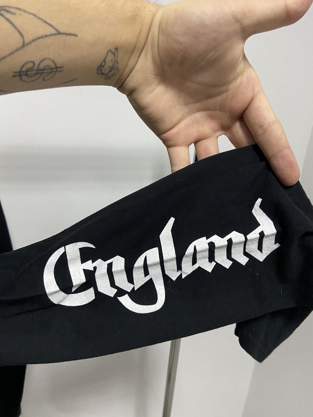 Band Tees × Vintage Motörhead England big logo vintage rock band longsleeve Size US L / EU 52-54 / 3 - 4 Thumbnail
