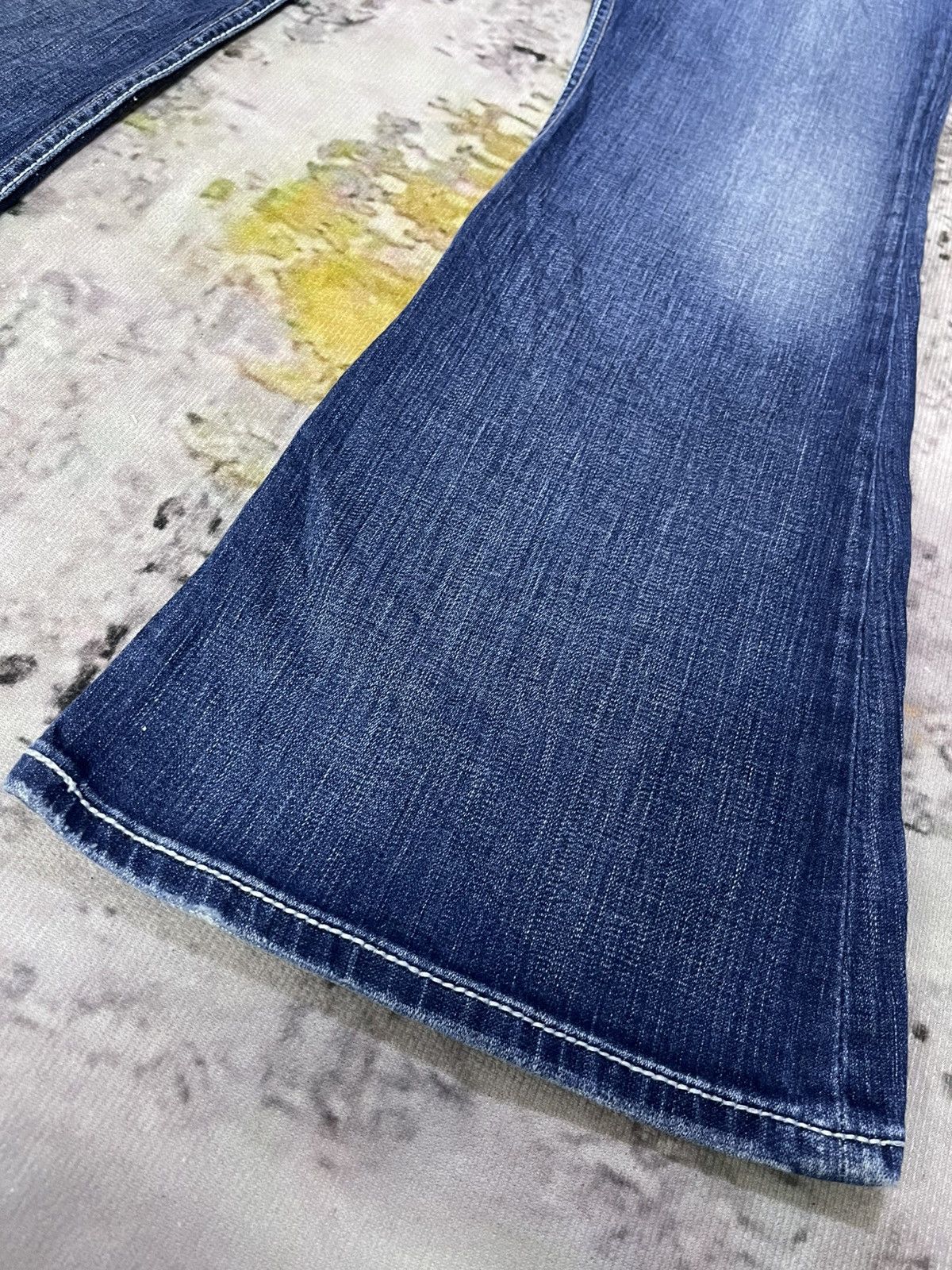 BKE Super Star Flare BKE Distressed Low Rise Denim Size US 36 / EU 52 - 6 Thumbnail