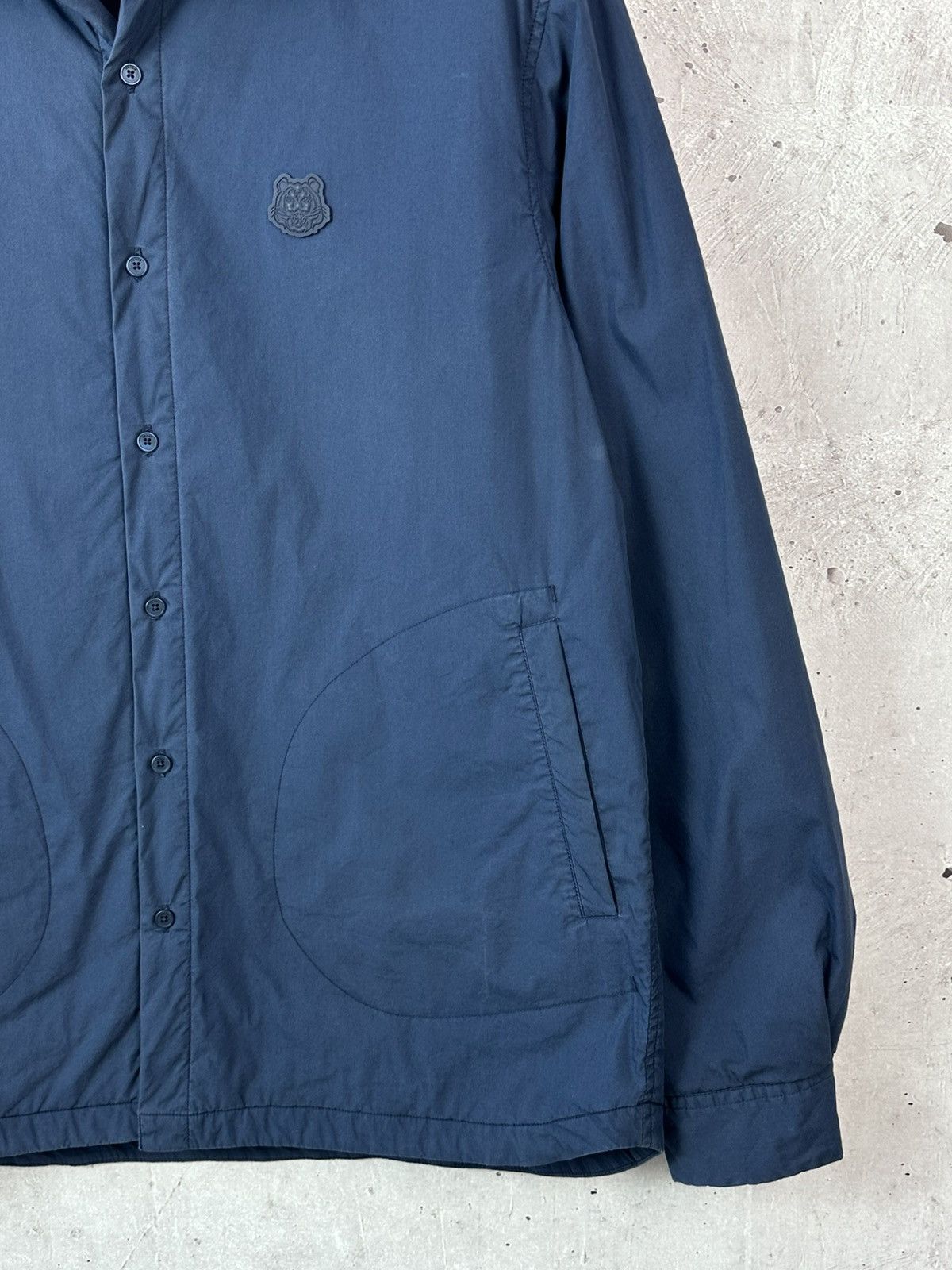 Kenzo Kenzo Blue Light Insulated Men’s Coach Overshirt-Jacket Size US XL / EU 56 / 4 - 6 Thumbnail